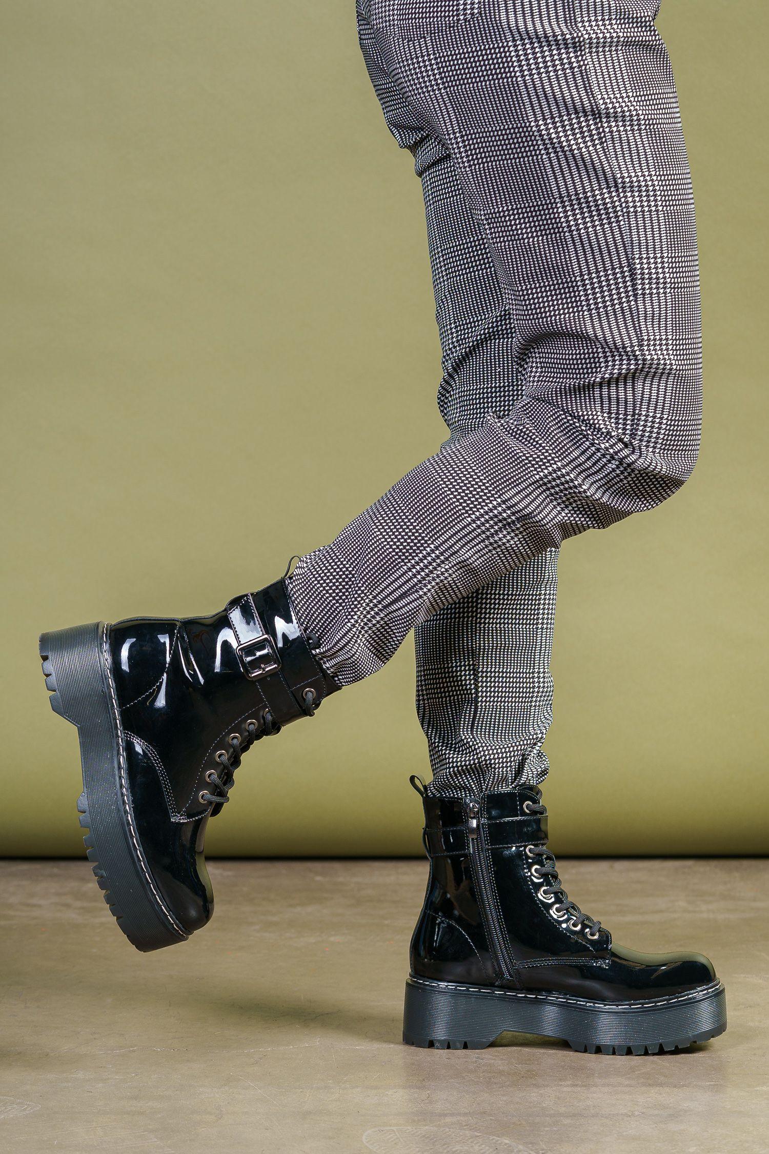 Botín Mujer Negro Rosie Thunder Blue-1