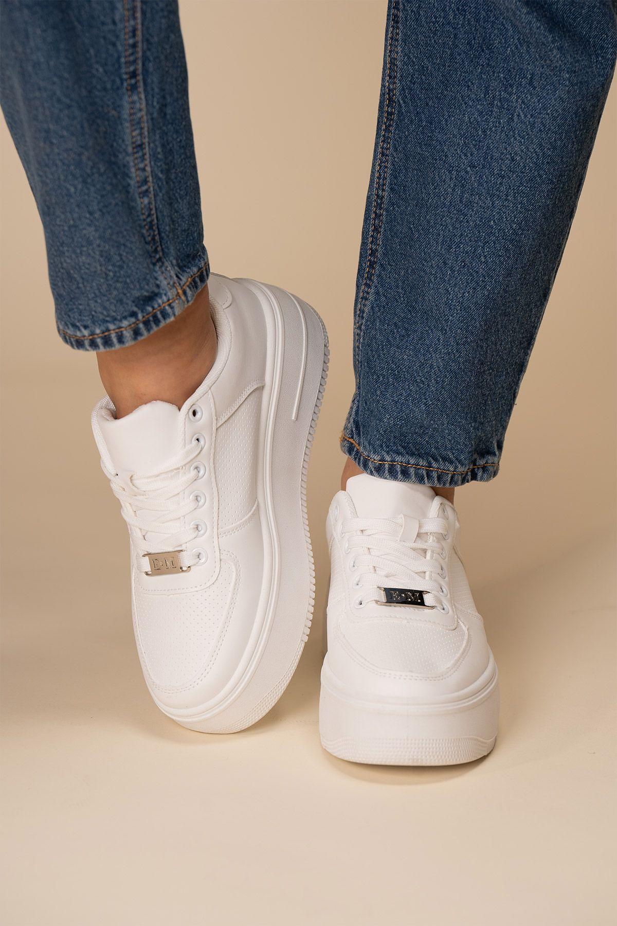 Zapatilla Urbano Mujer Blanco Genevieve Chinitown-1