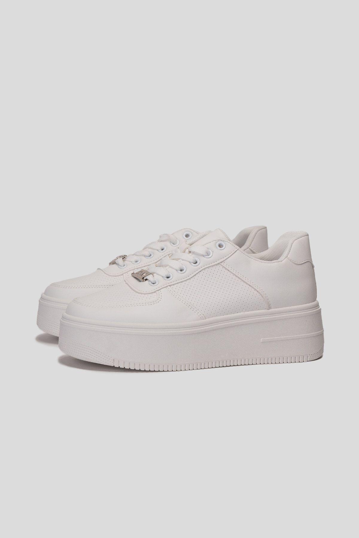 Zapatilla Urbano Mujer Blanco Genevieve Chinitown-2