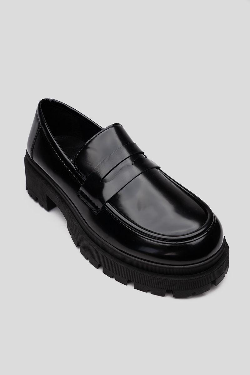 Mocasín Casual Mujer Negro Ismara Chinitown-2