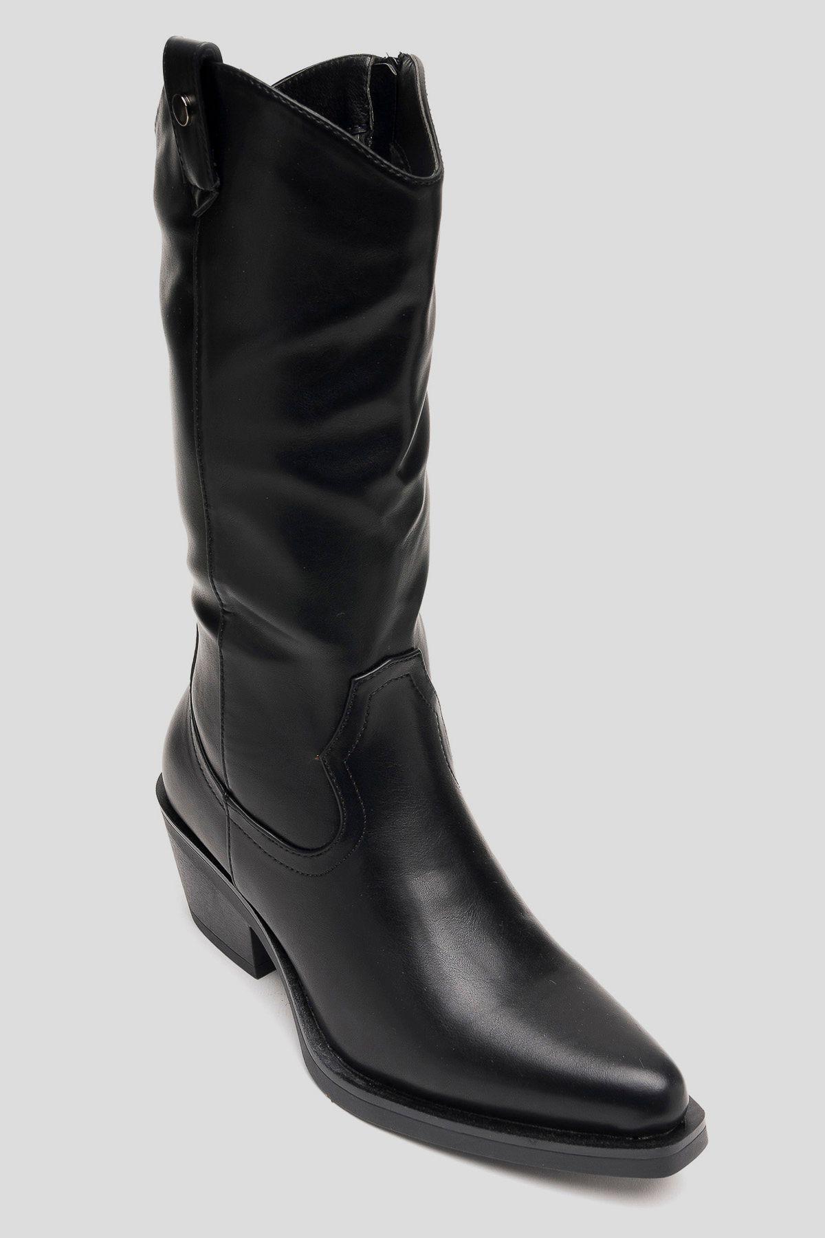 Bota Mujer Negro Llanera Carbin-2
