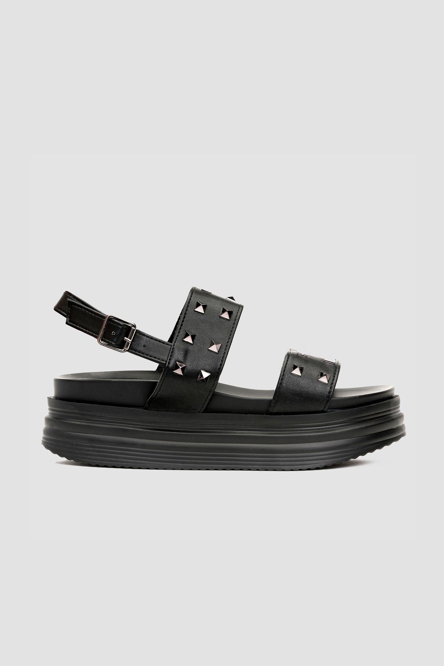 Sandalia Mujer Negro Matilde Chinitown-0