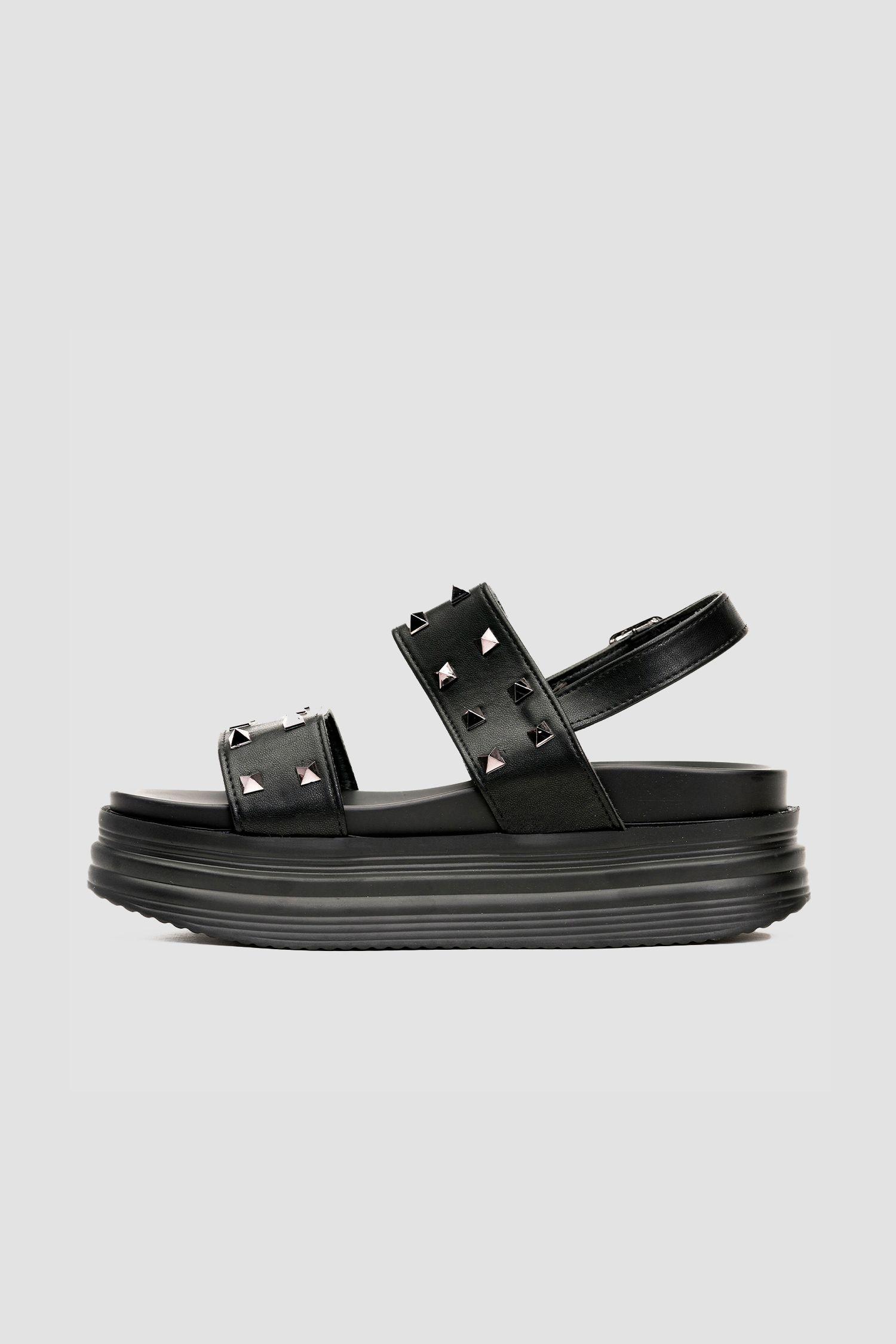 Sandalia Mujer Negro Matilde Chinitown-1