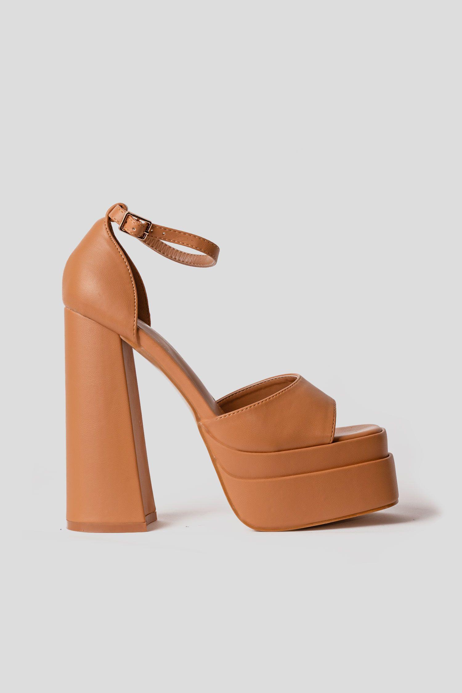 Taco Mujer Khaki Minka Apóstol-0