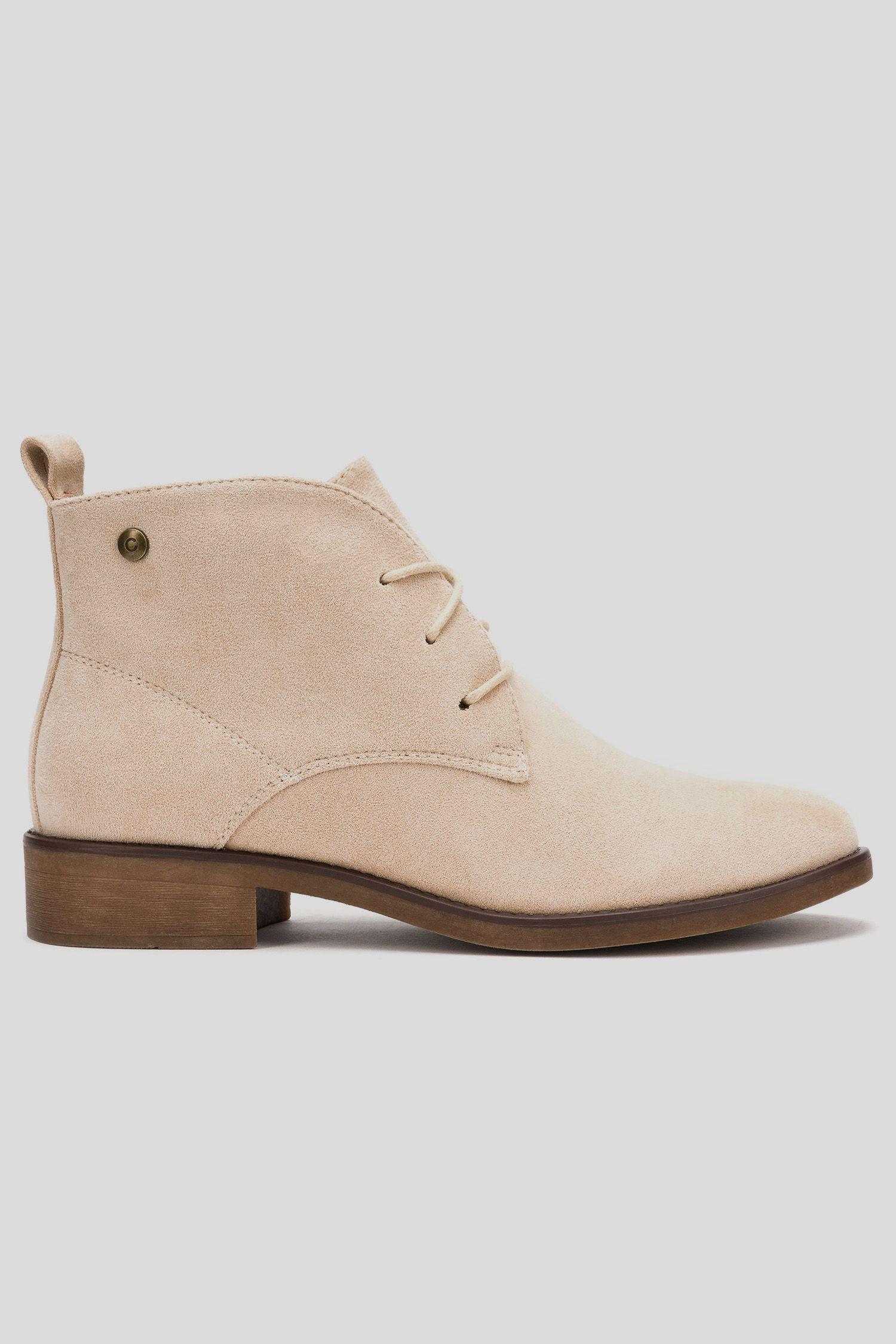 Botín Mujer Beige Alexa Boteli-0