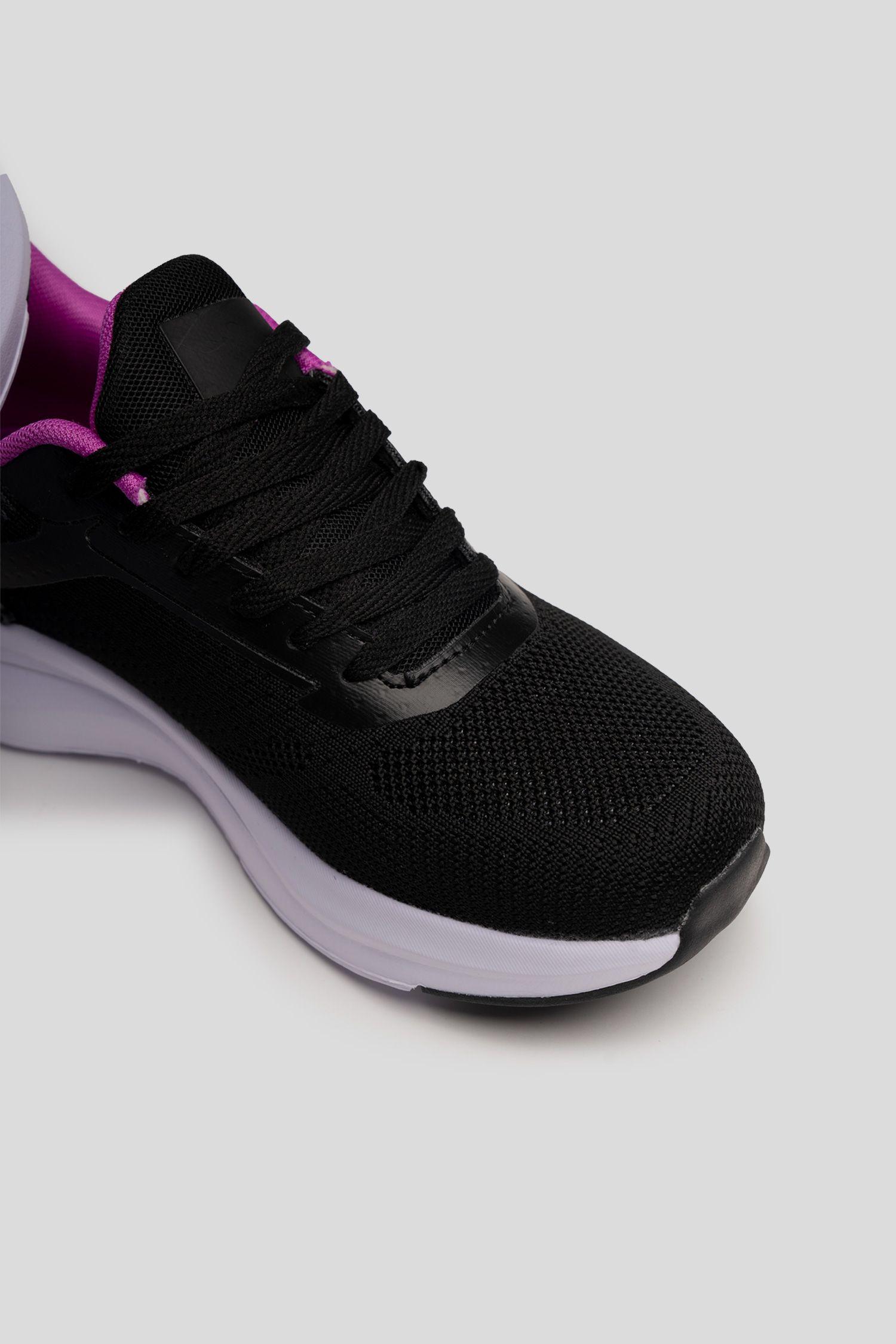 Zapatilla Mujer Negro Morado Neole Chinitown-4