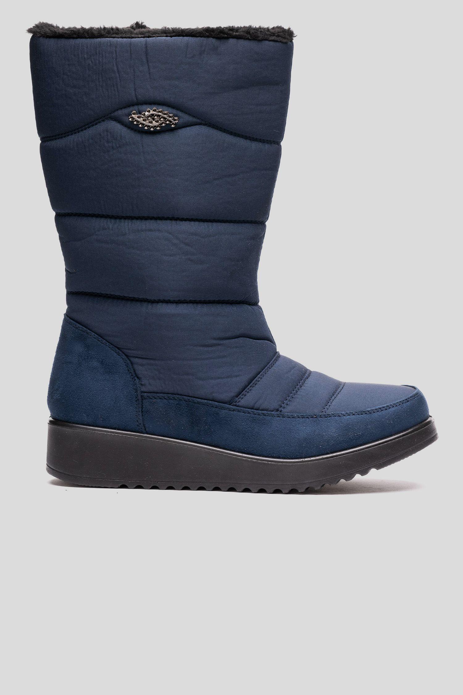 Bota Mujer Azul Marino Chellin Thunder Blue-0