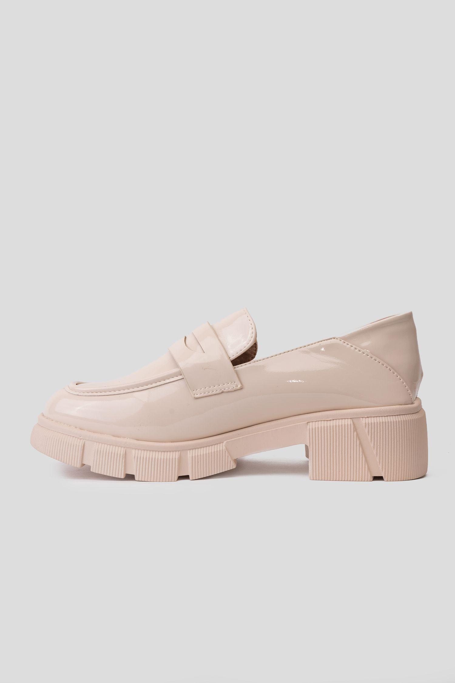 Mocasín Mujer Beige Carlota Thunder Blue-1