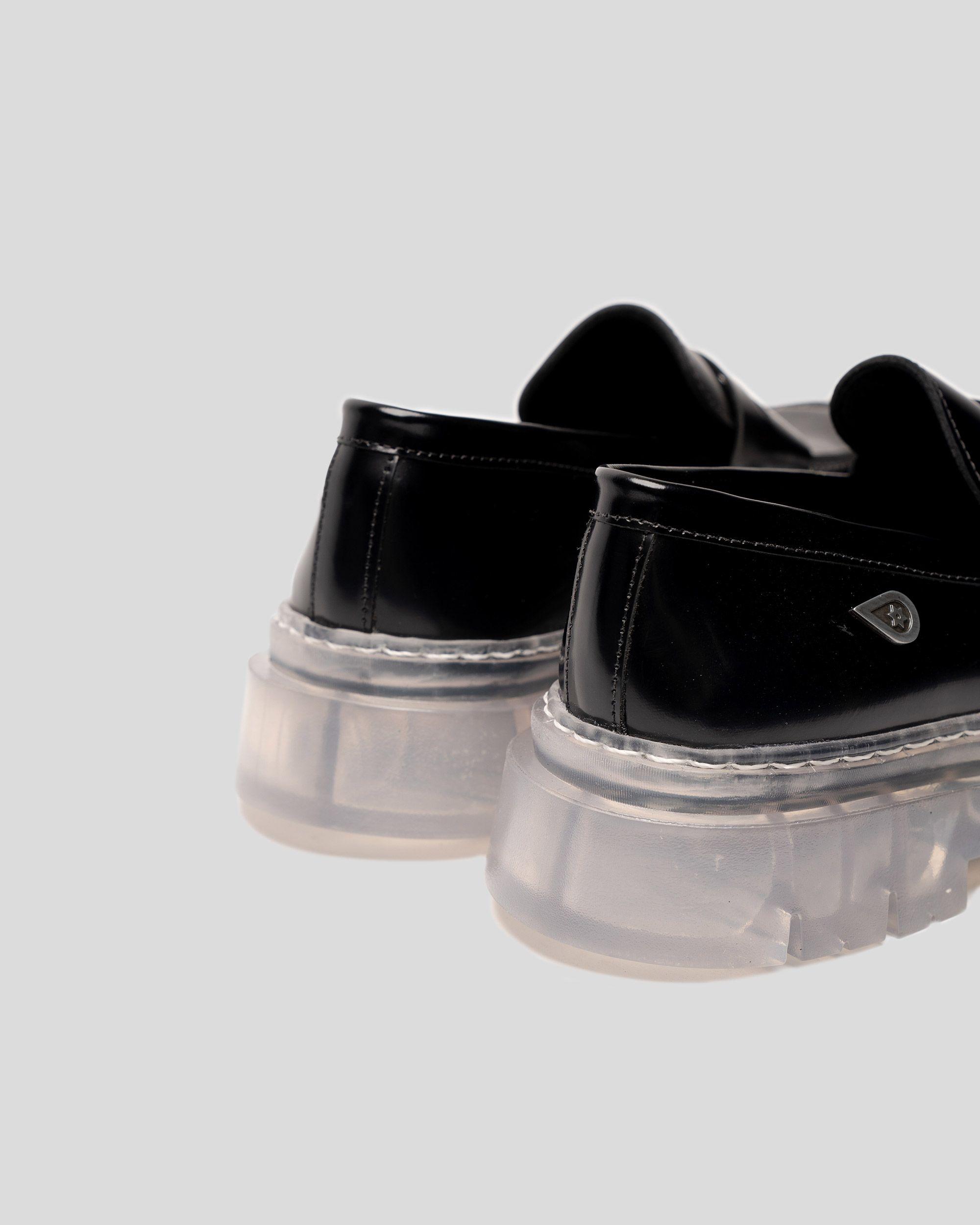 Mocasín Cuero Mármara Negro Cristal Landazuri-4