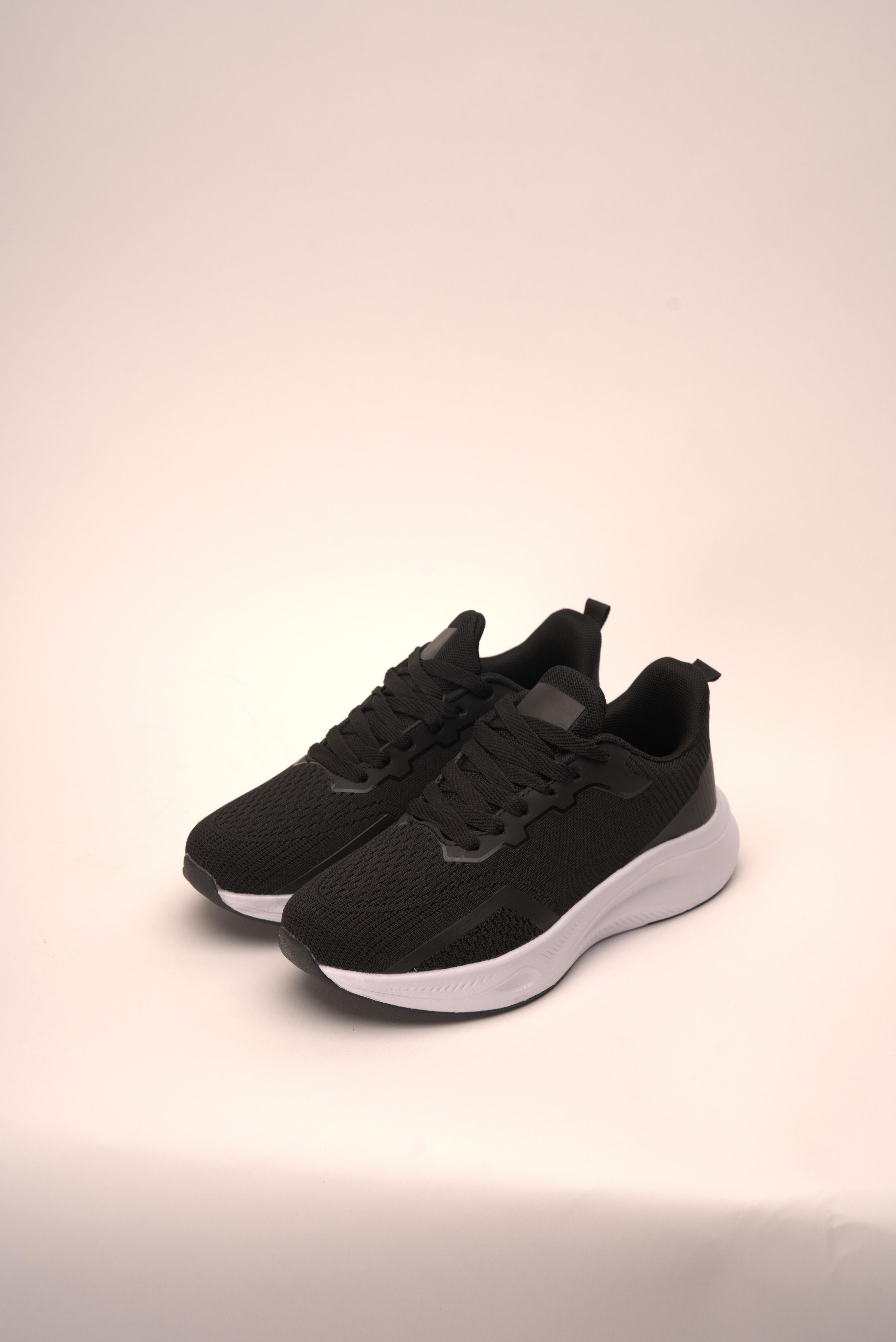 Zapatilla Deportiva Mujer Negro Blanco Gailen Chinitown-2