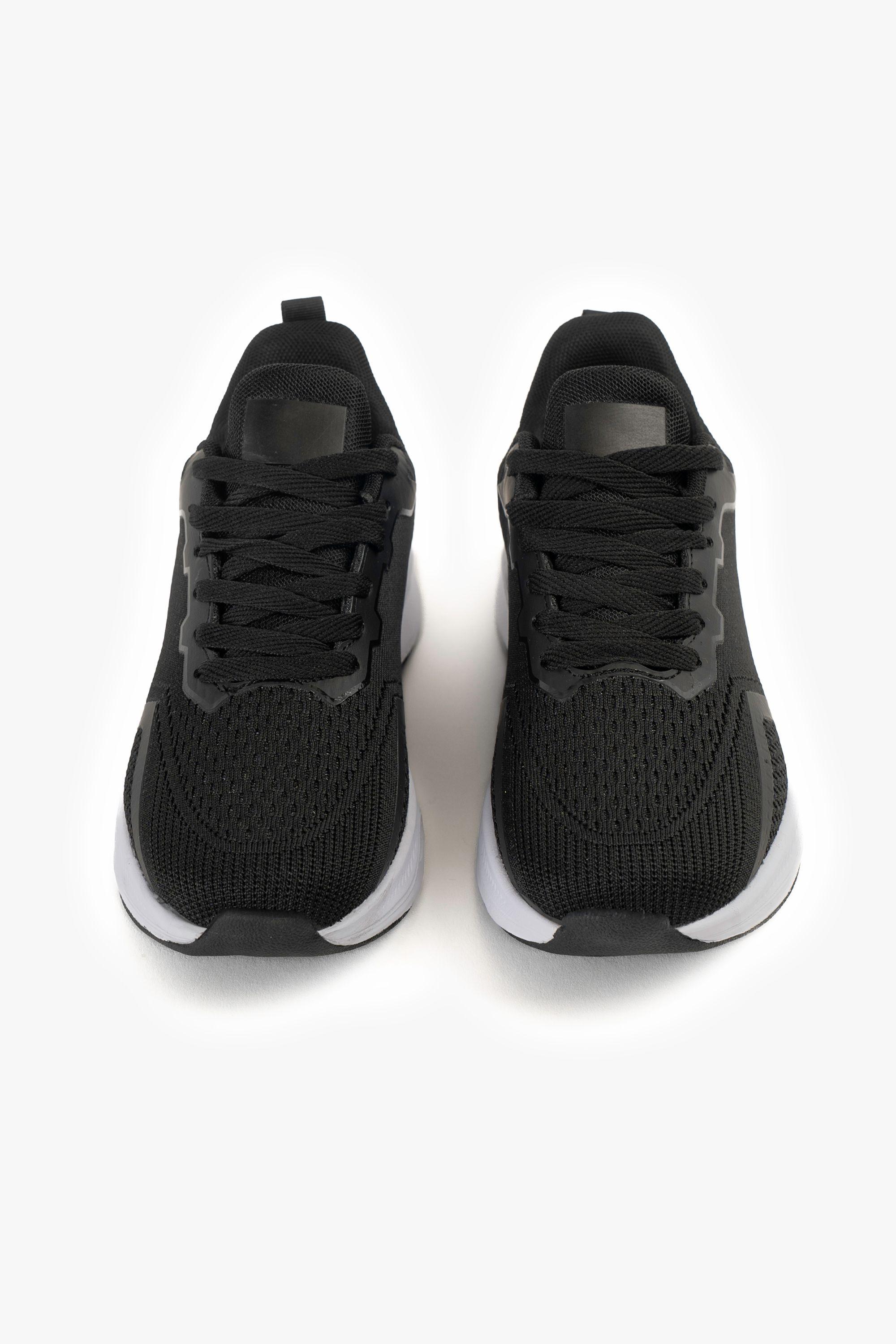 Zapatilla Deportiva Mujer Negro Blanco Gailen Chinitown-6