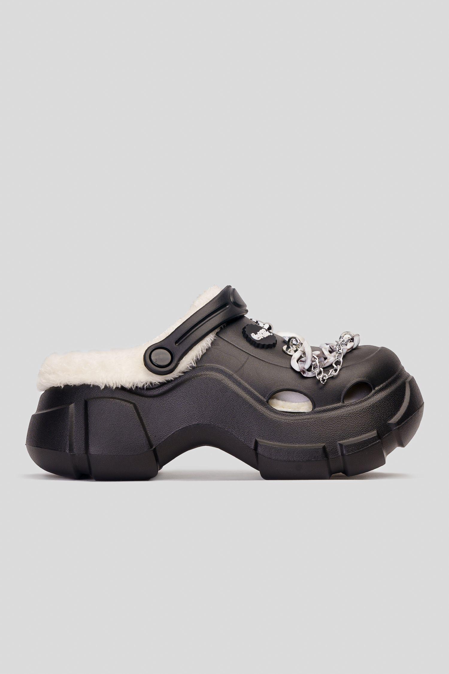 Zueco Mujer Negro Nahil Apóstol-0