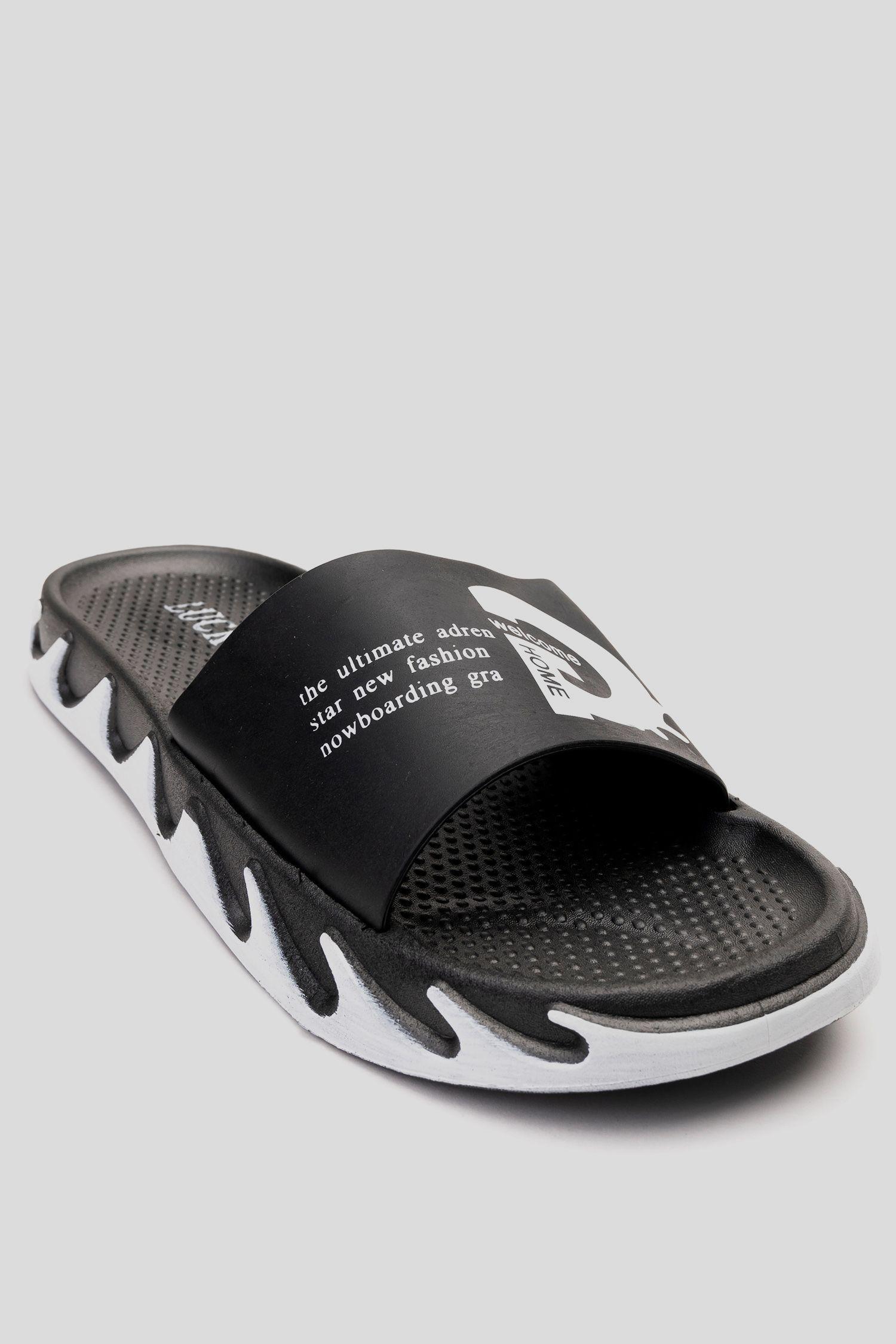 Sandalia Hombre Negro Super Chancleta-2