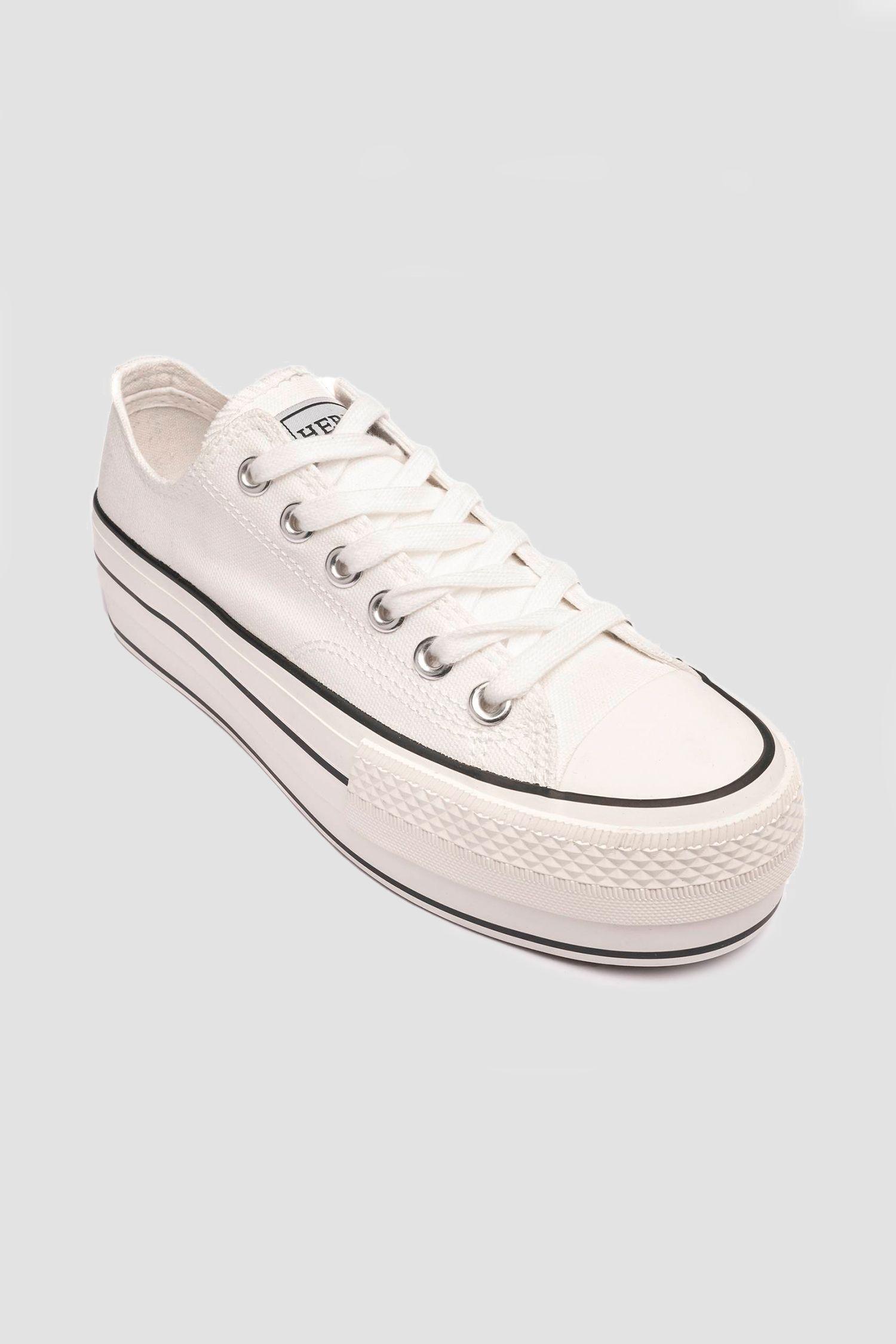 Zapatilla Mujer Blanco Elif Heriel-2