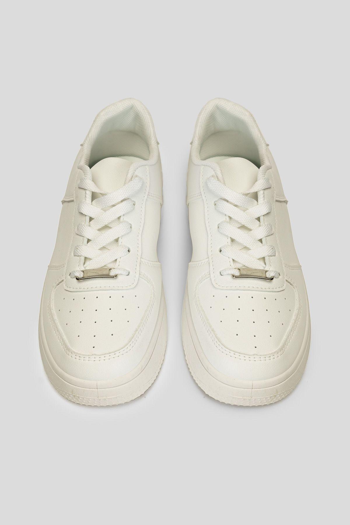 Zapatilla Mujer Blanco Naomy Heriel-3