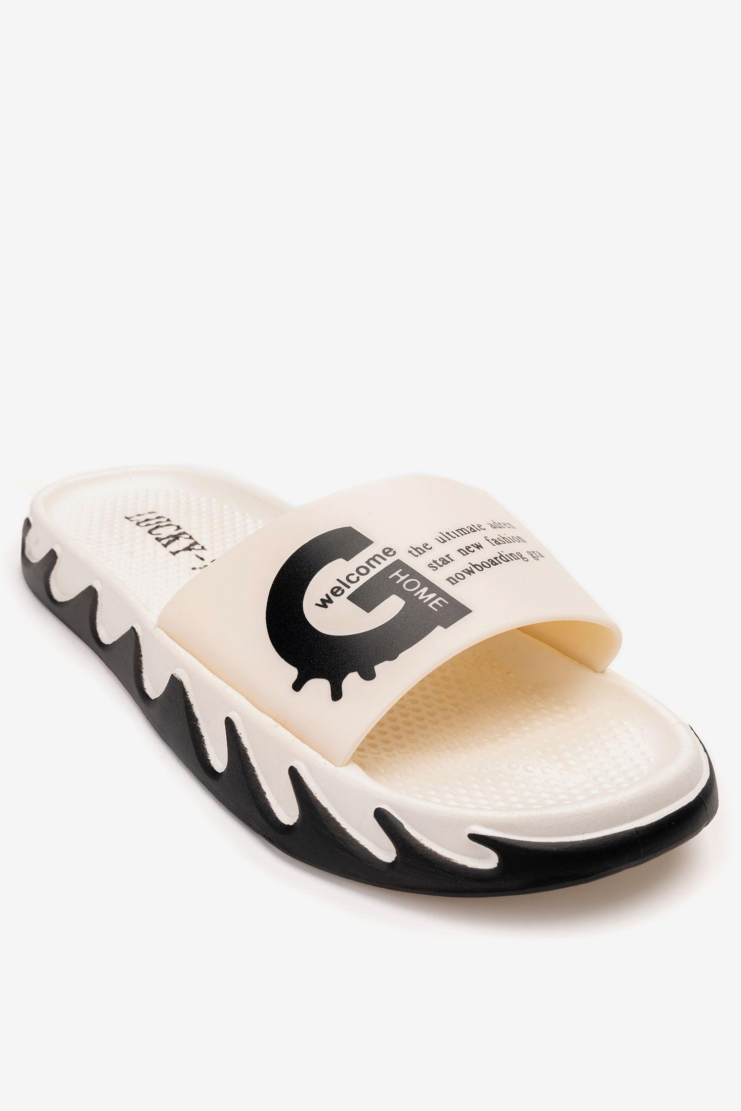 Sandalia Hombre Blanco Super Chancleta-3