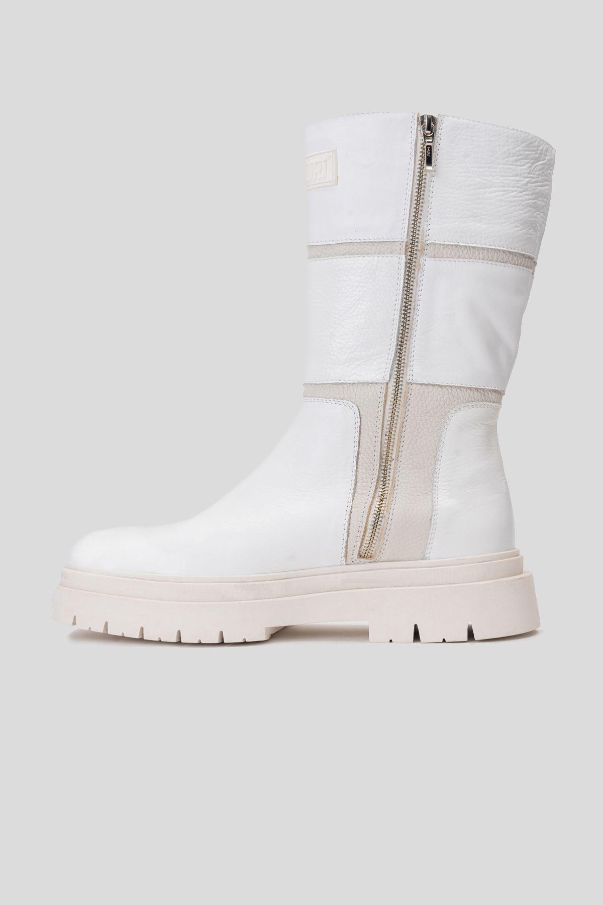 Bota Cuero Reah Blanco Landazuri-1