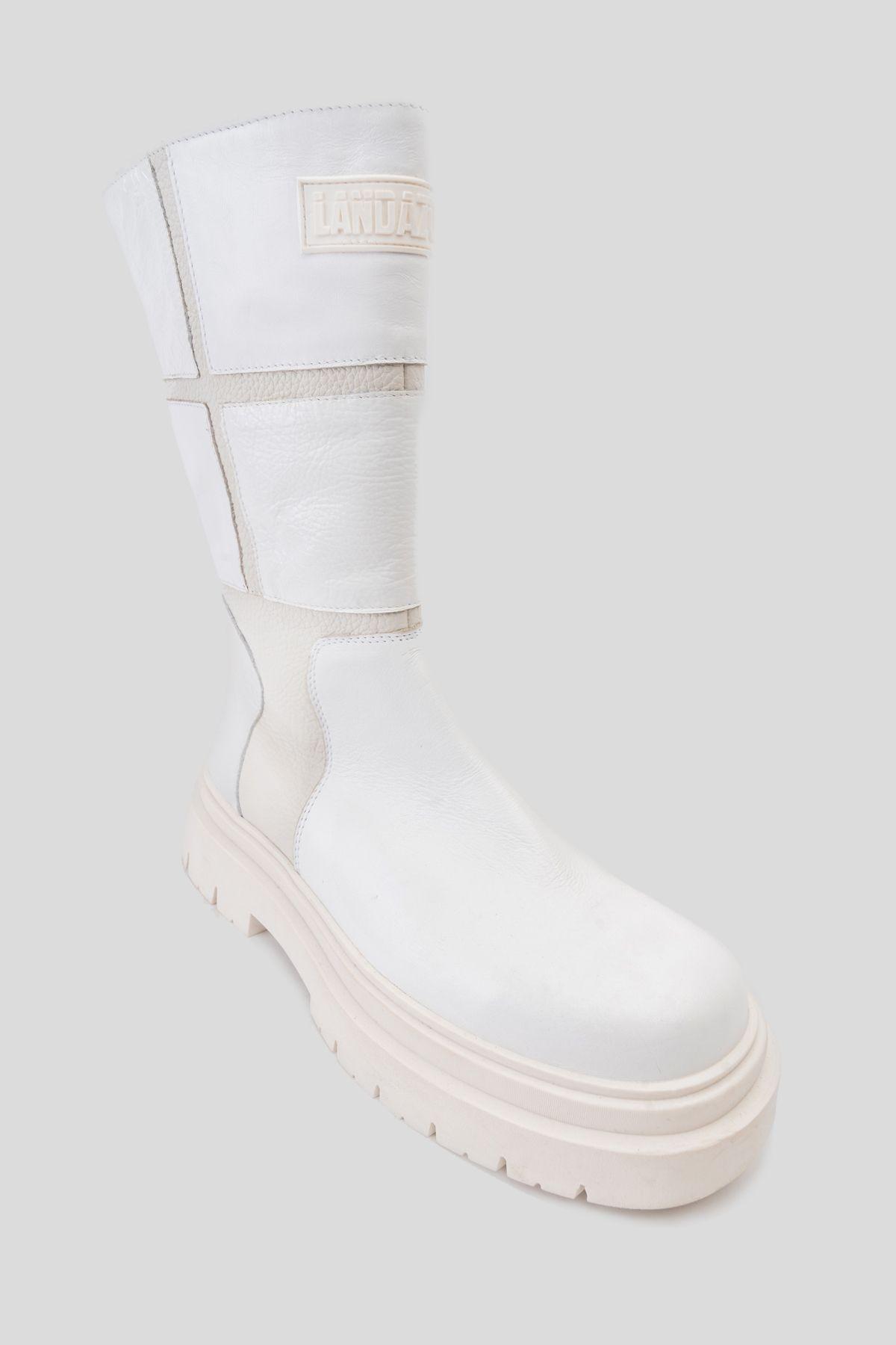 Bota Cuero Reah Blanco Landazuri-2