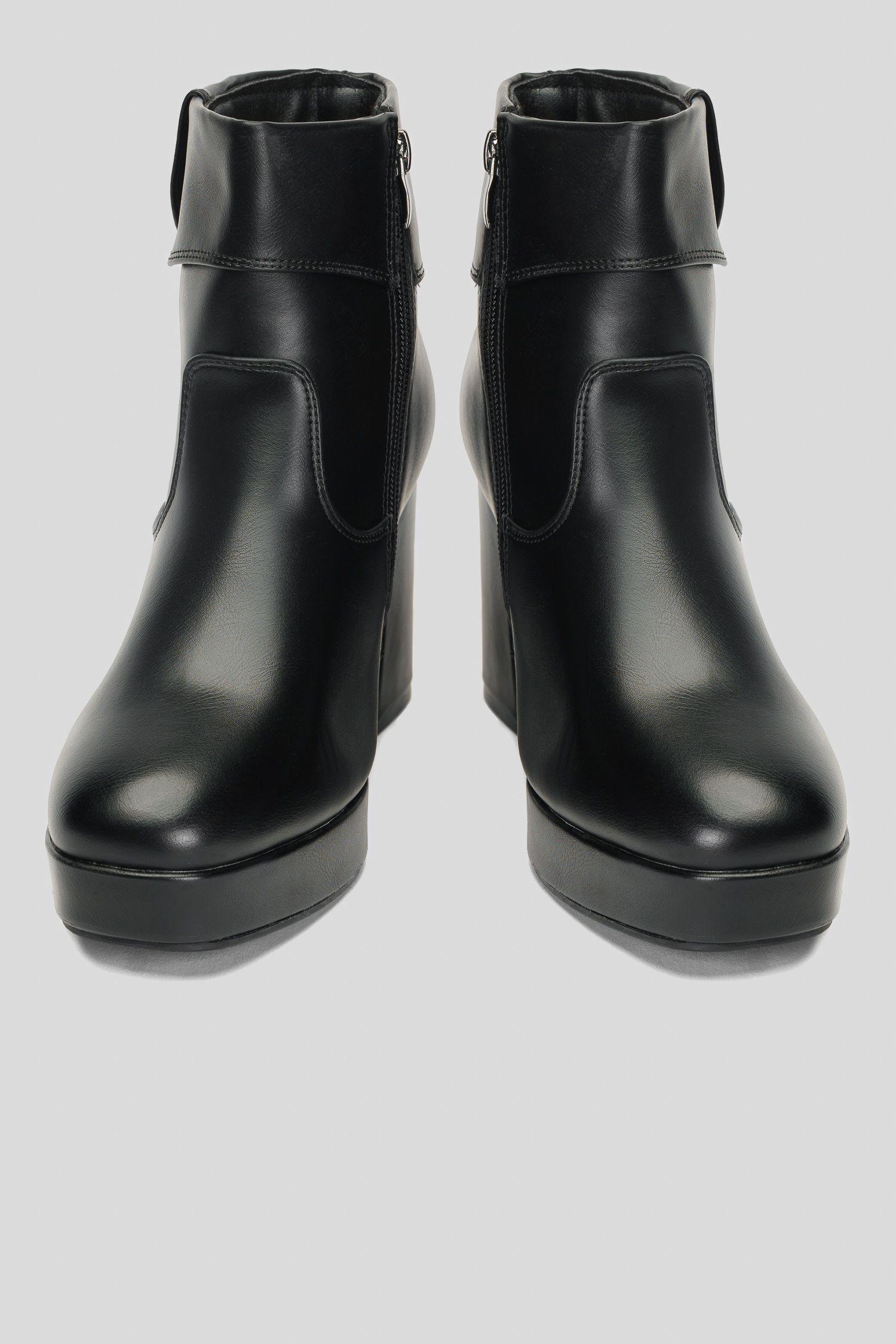 Botín Mujer Negro Hassan Thunder Blue-3