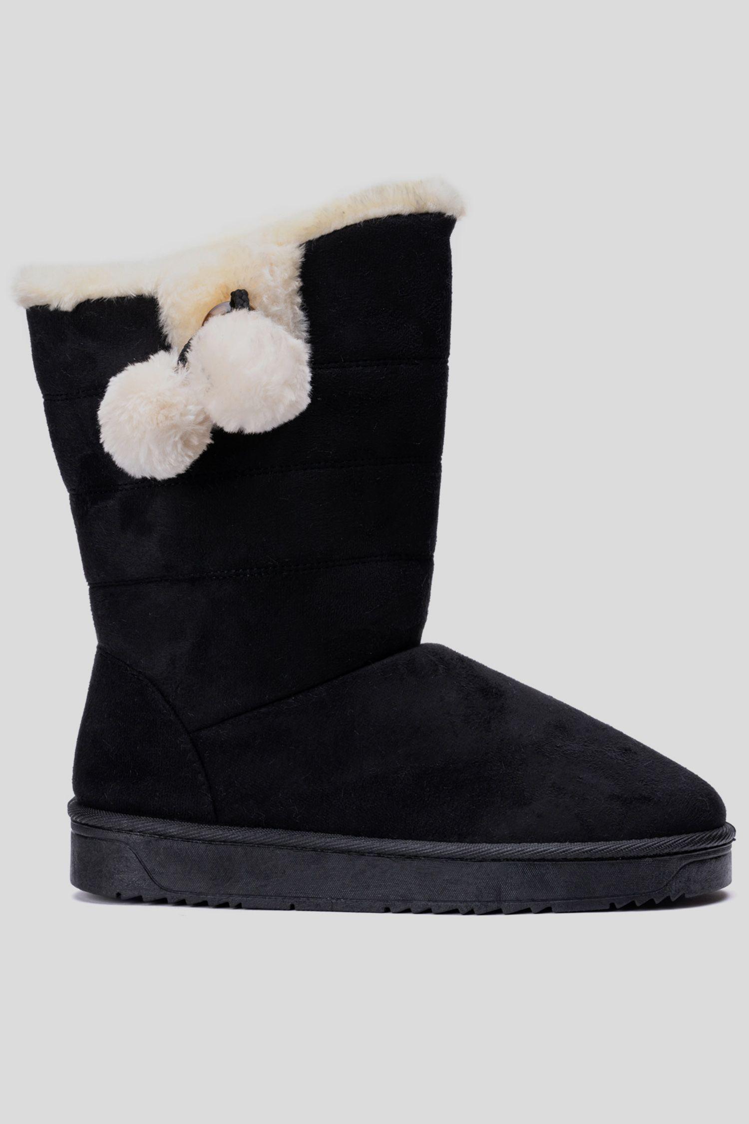 Bota Mujer Negro Linqui Chancleta-0
