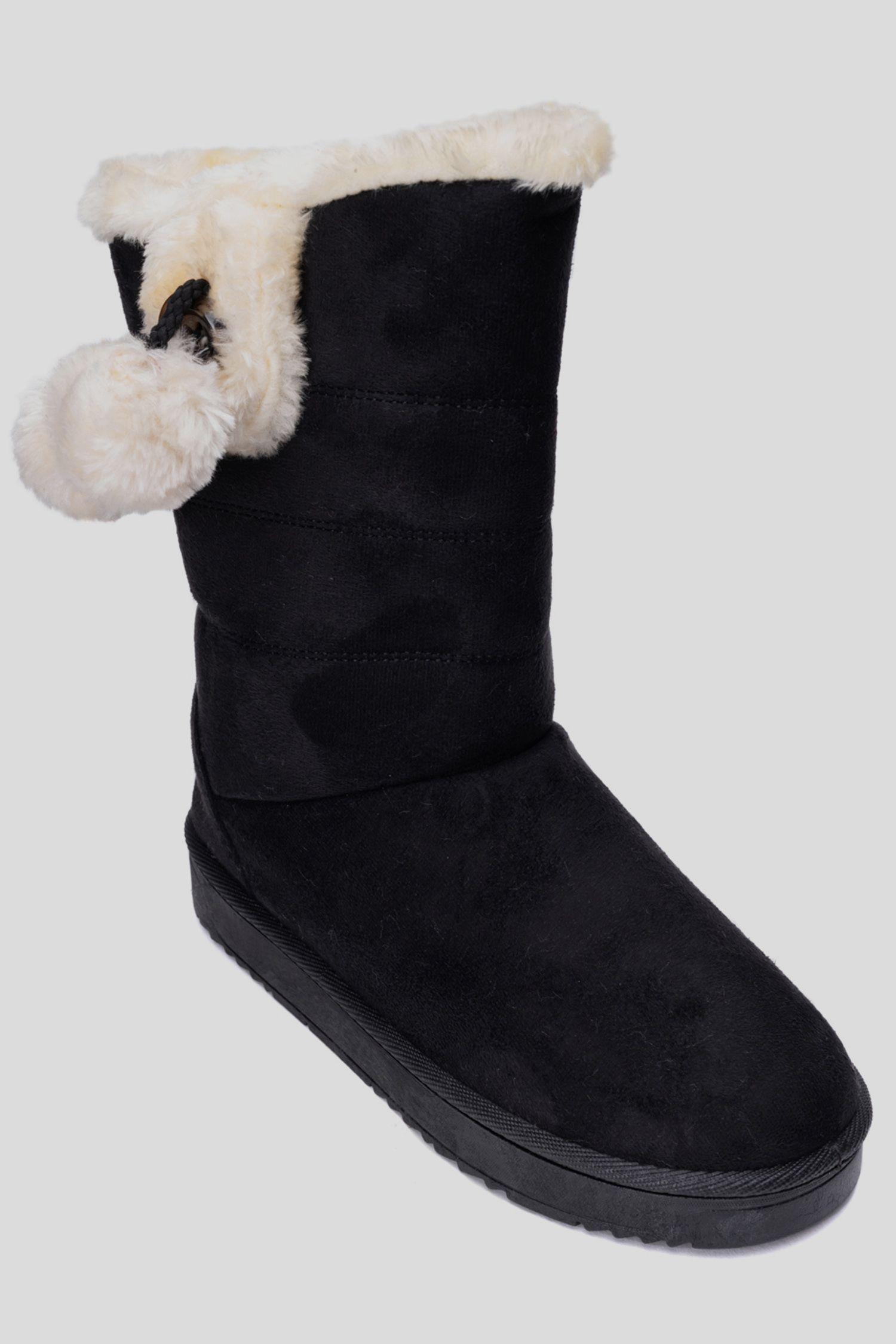 Bota Mujer Negro Linqui Chancleta-2