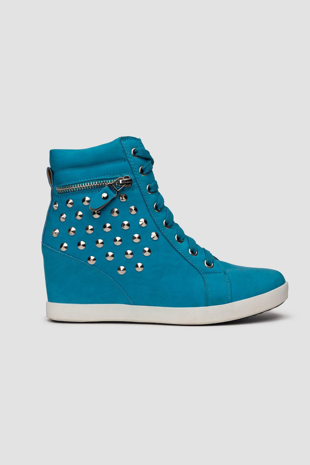 Zapatilla Mujer Azul Gianna Carbin-0