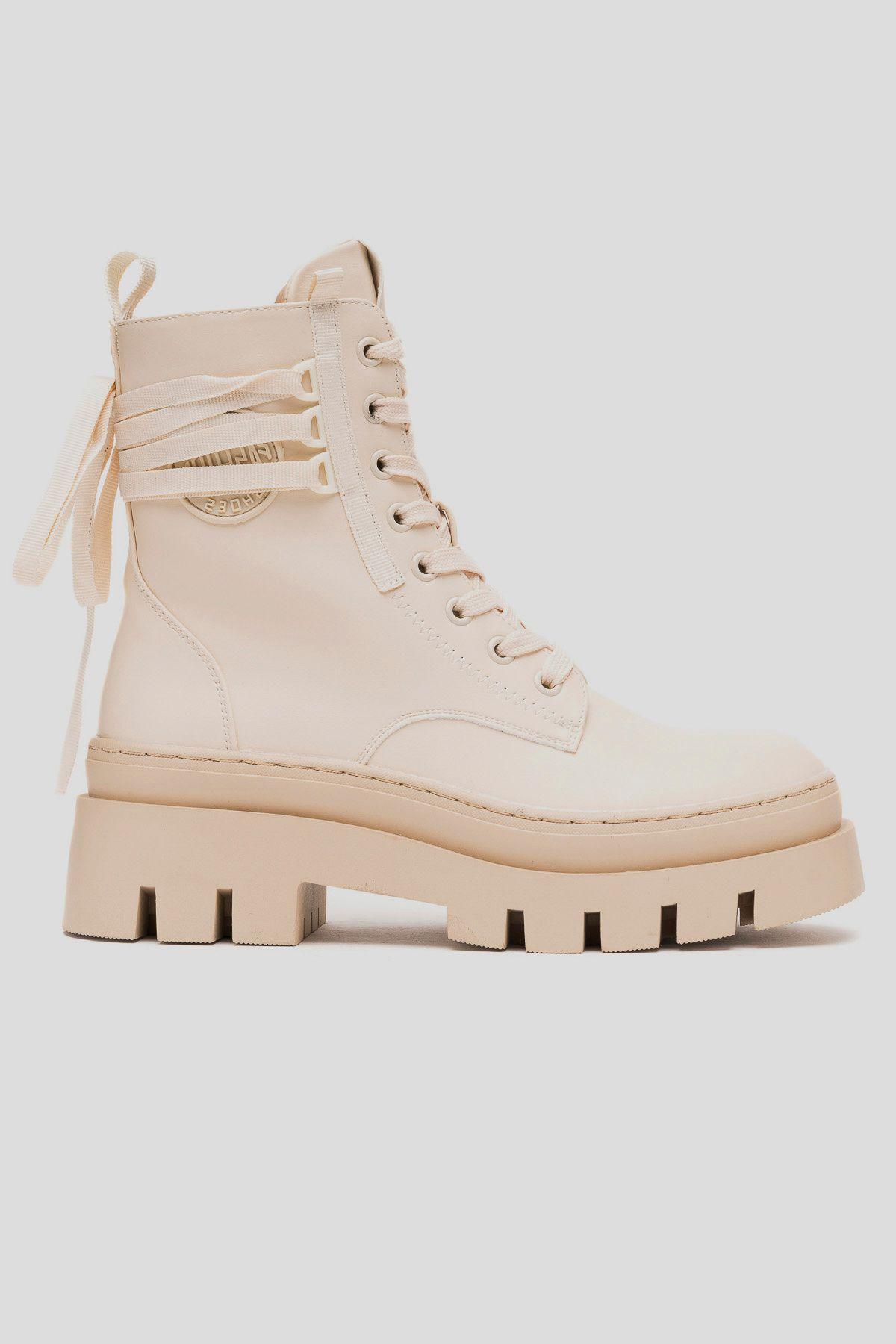 Bota Mujer Beige Pereira Carbin-0