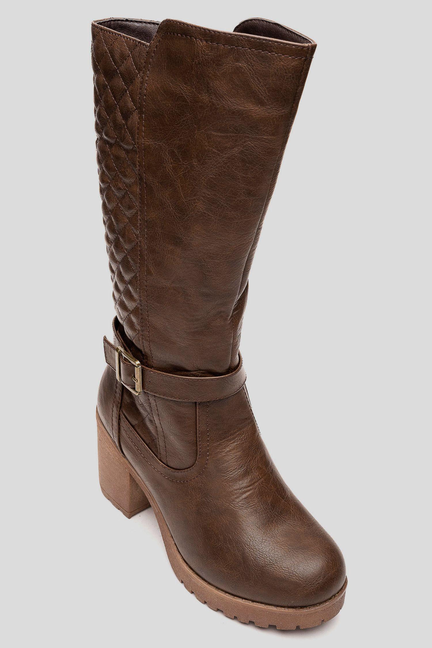 Bota Mujer Cafe Moro Driscu Chancleta-2