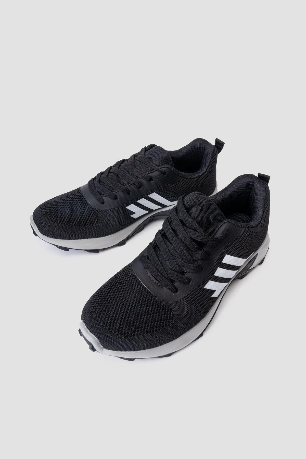 Zapatilla Hombre Negro Gris Nathan Apóstol-4