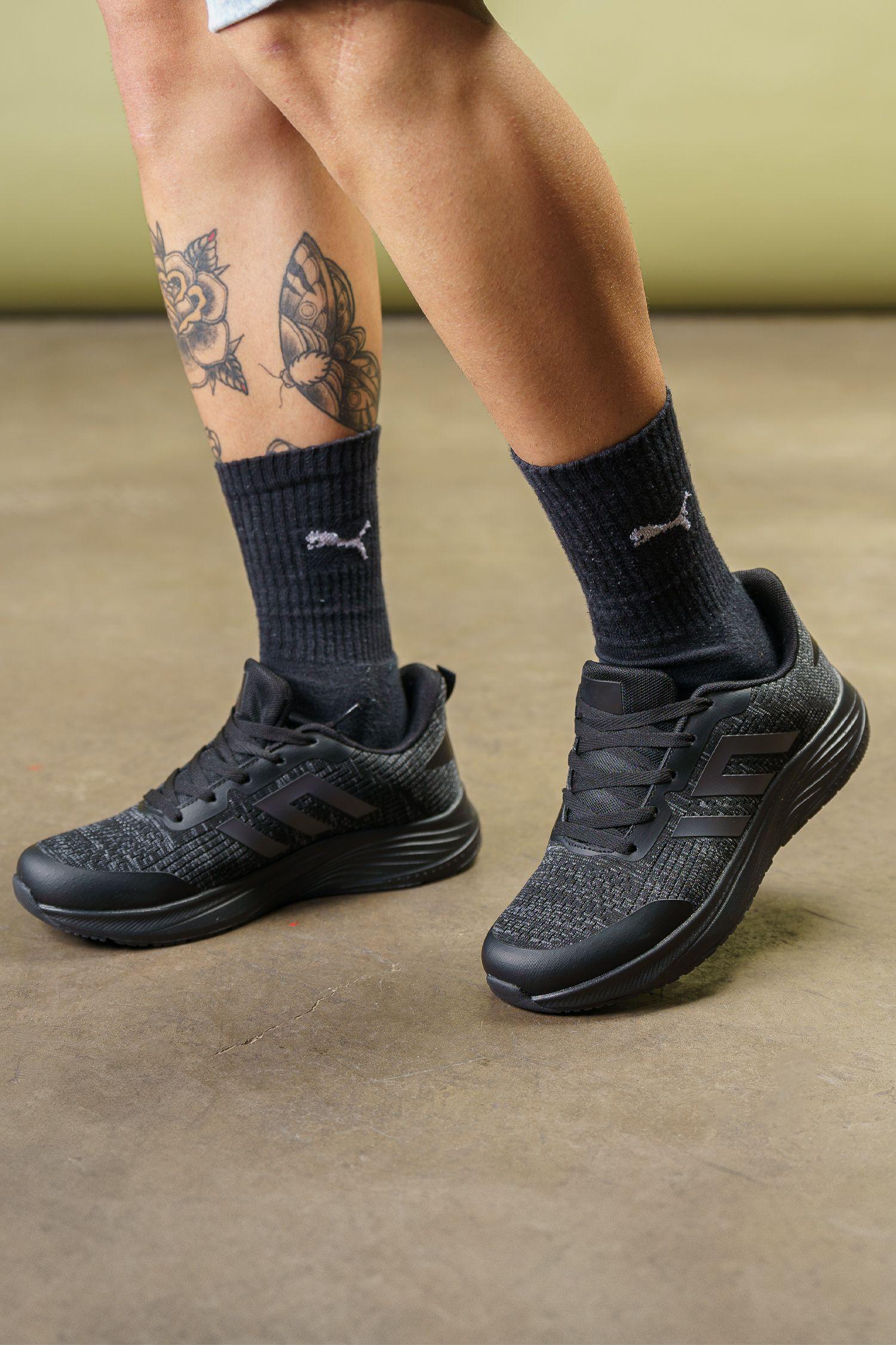 Zapatilla Hombre Negro Berkeley Chinitown-5
