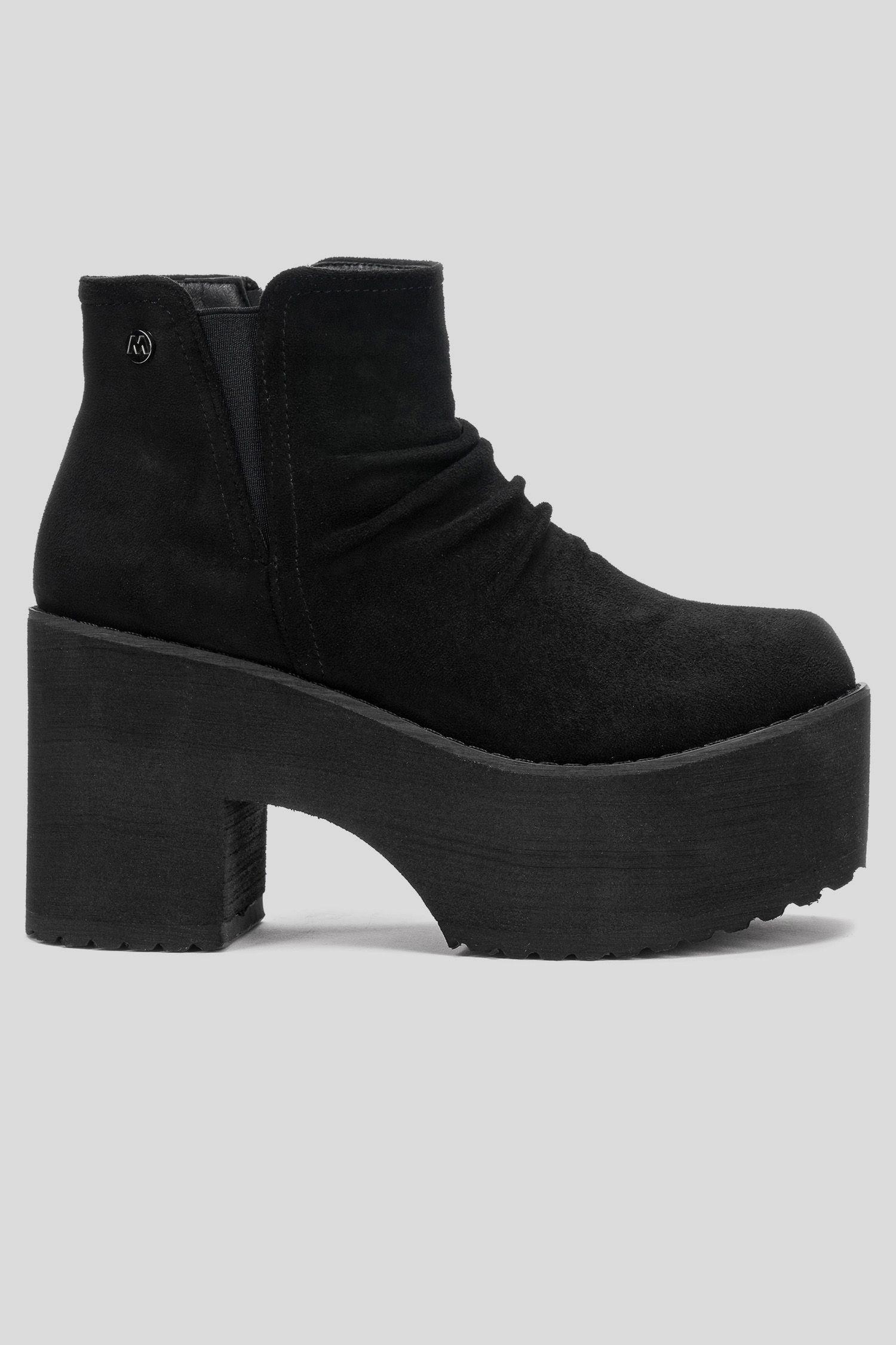 Botín Mujer Negro Bretz Boteli-0