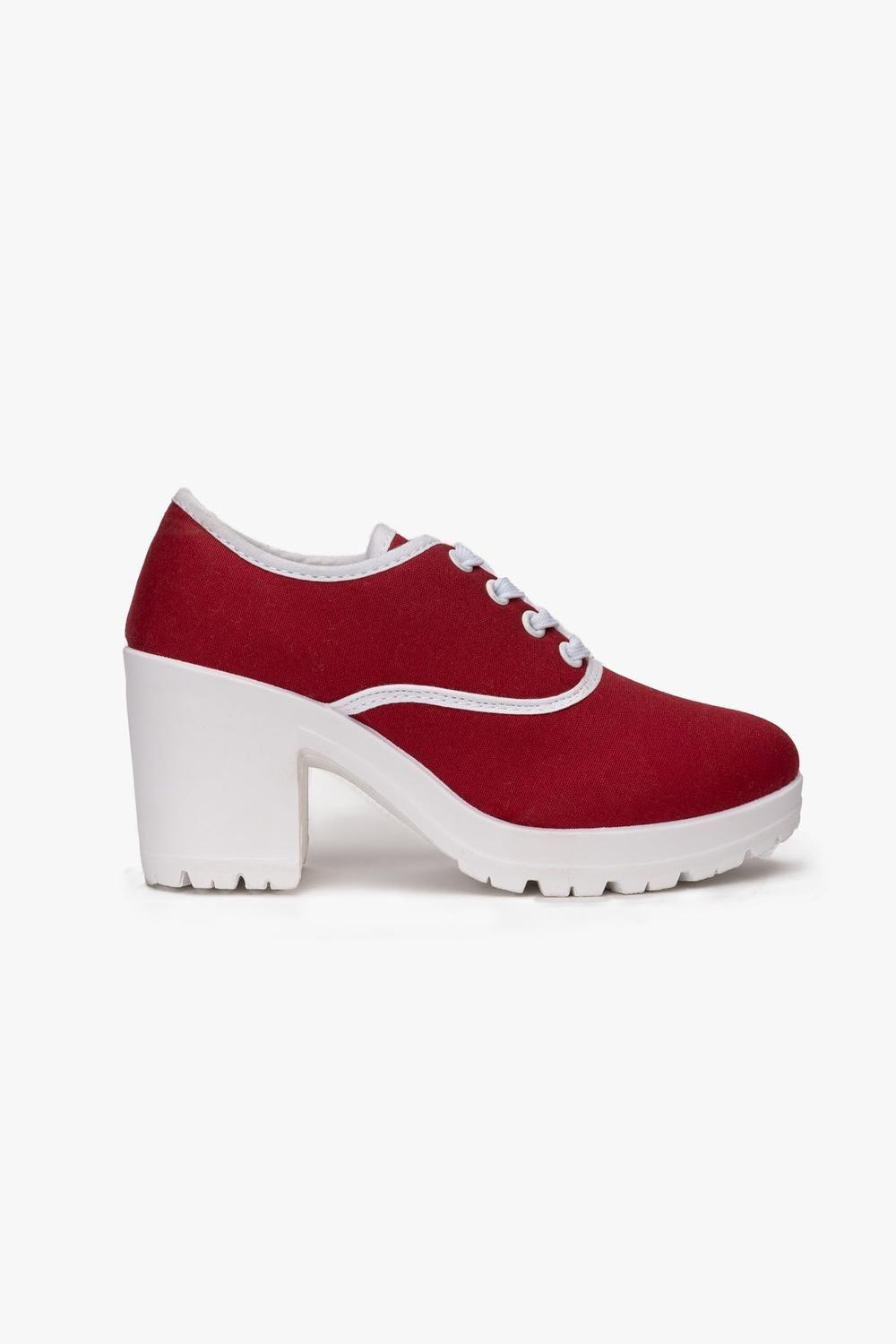 Zapatilla Mujer Rojo Faylinn Chinitown-0