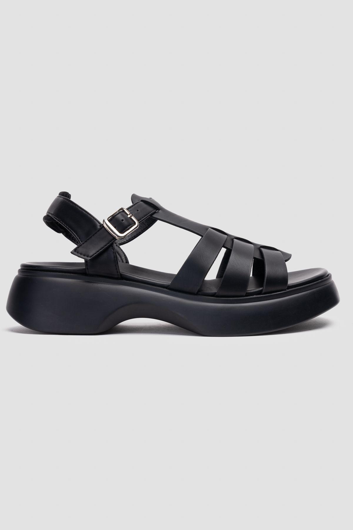 Sandalia Mujer Negro Rosaura Thunder Blue-0