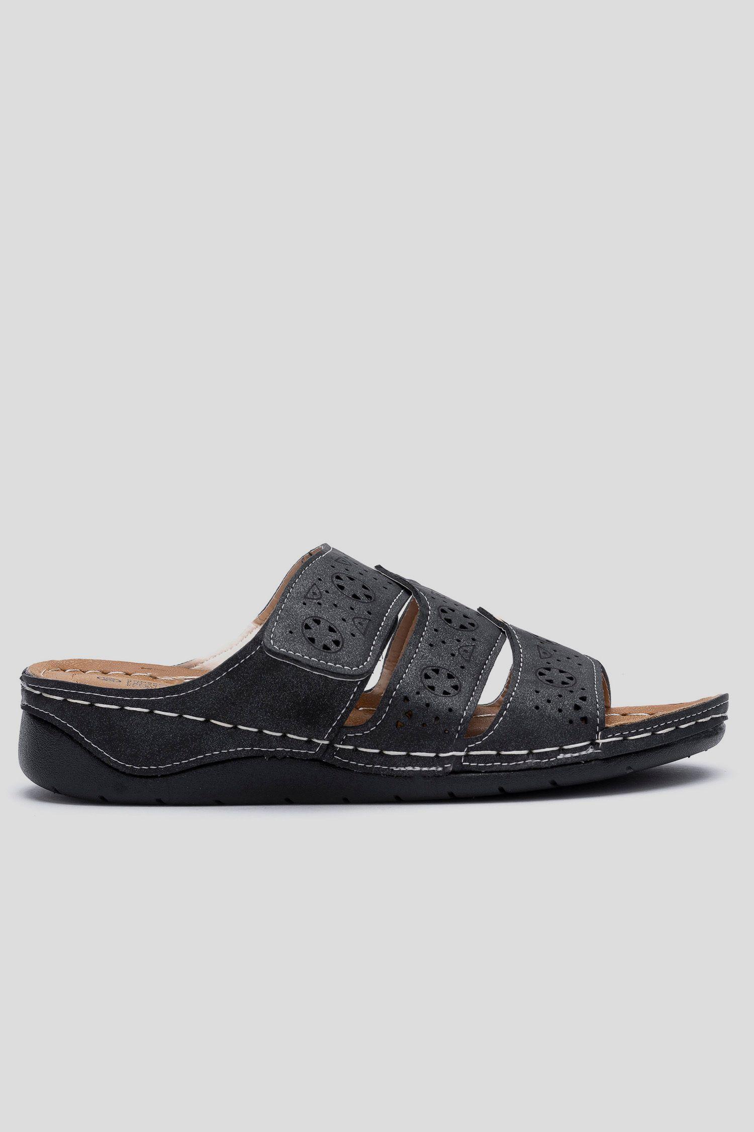 Sandalia Mujer Negro Nuria Apóstol-0