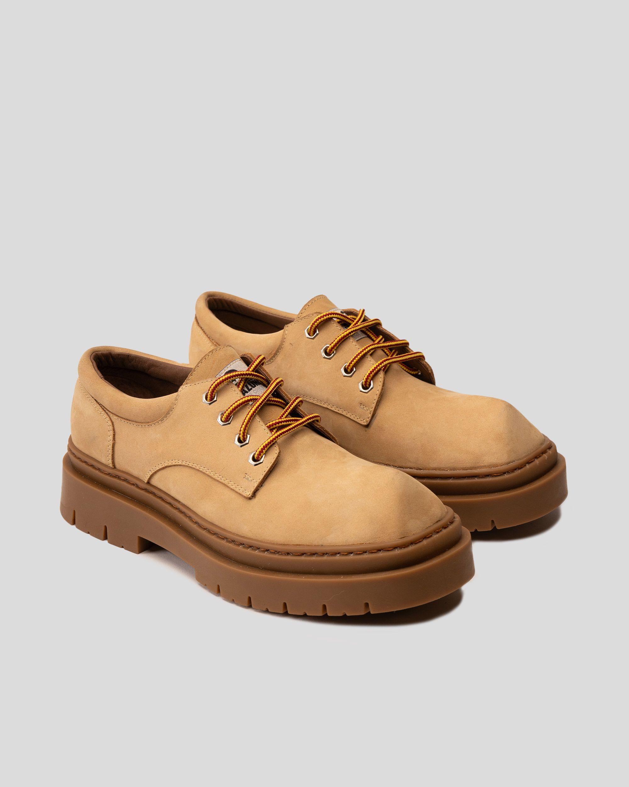 Zapato Cuero Rinho Camel Landazuri-1