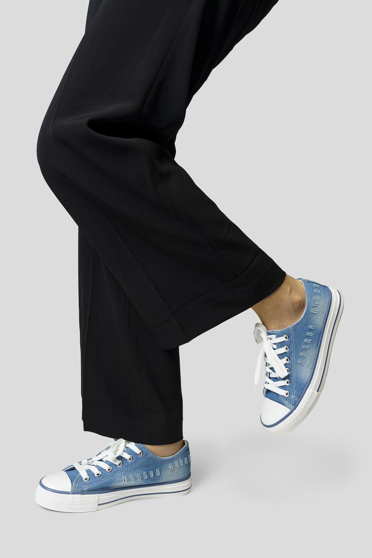 Zapatilla Mujer Azul Claro Sayen Boteli-0