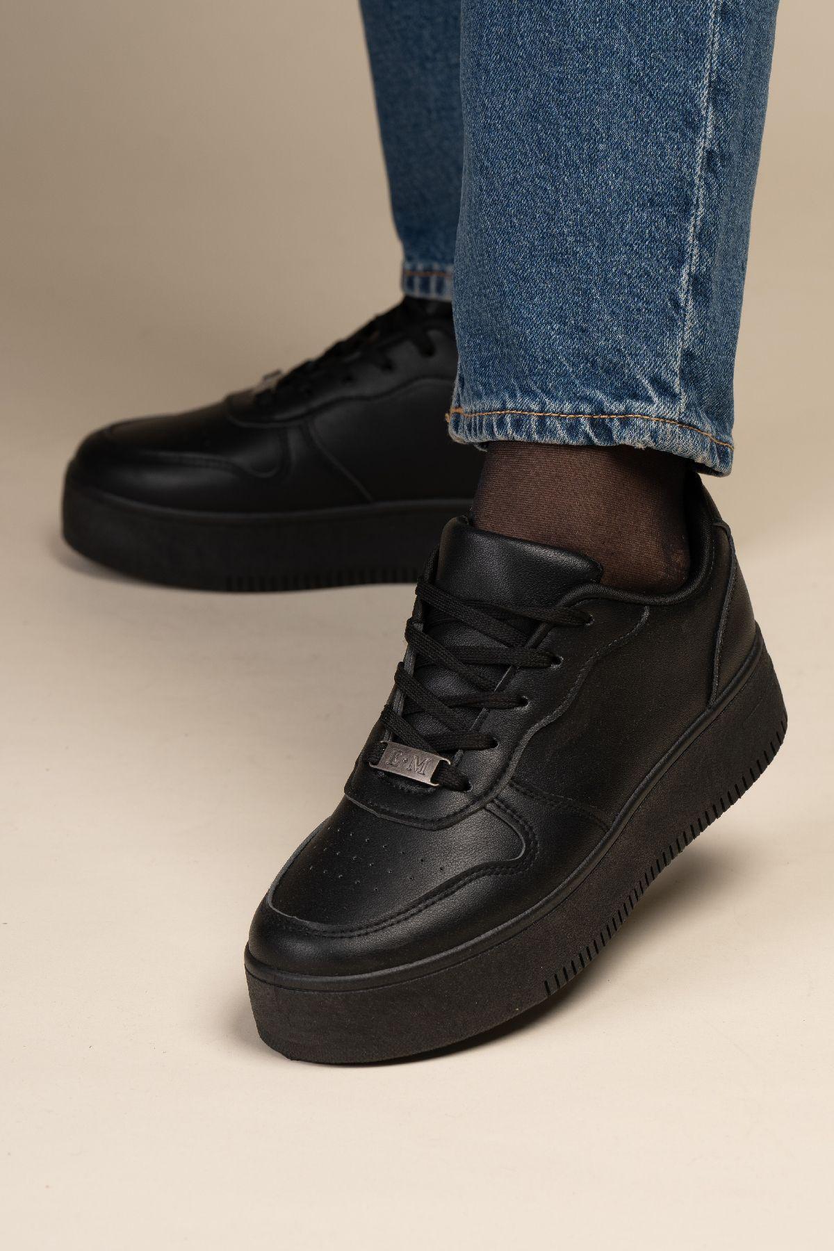 Zapatilla Urbana Mujer Negro Sawyer Chinitown-4