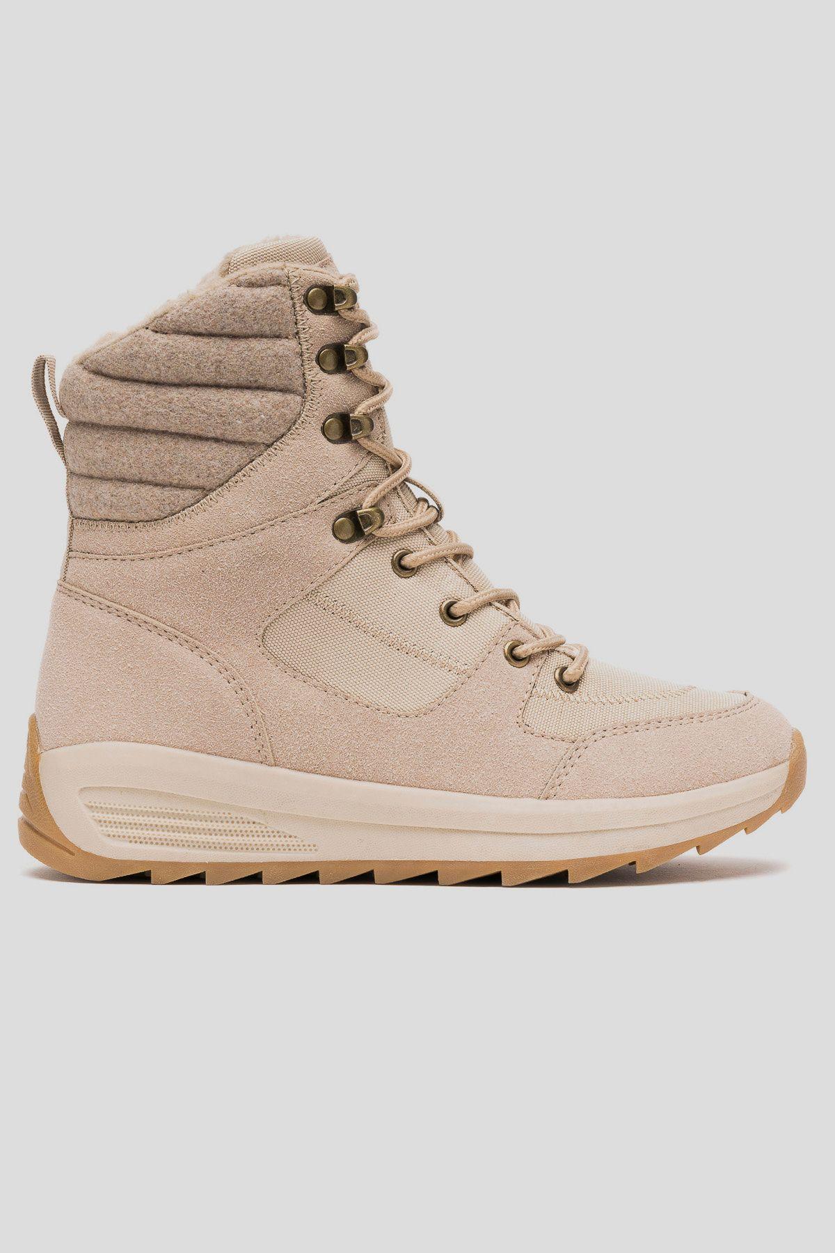 Bota Mujer Beige Armenia Carbin-0