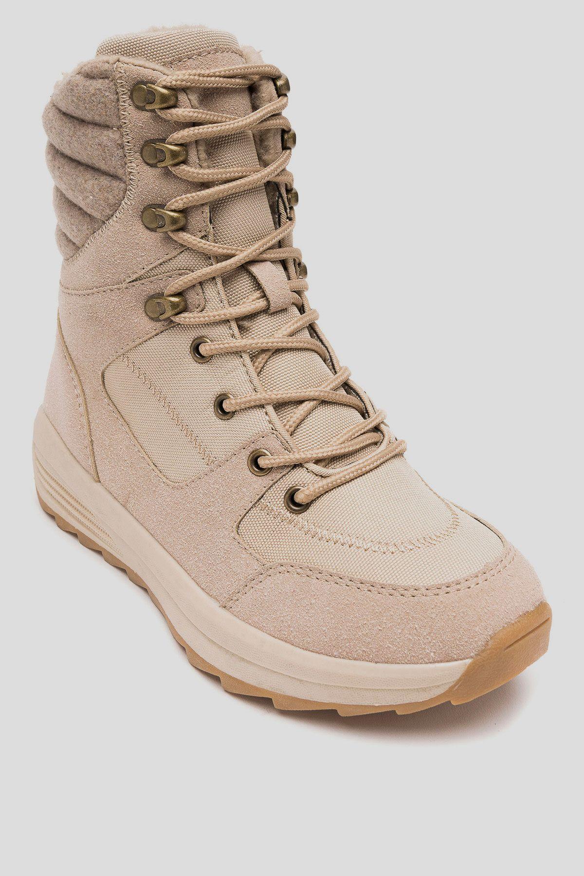 Bota Mujer Beige Armenia Carbin-5