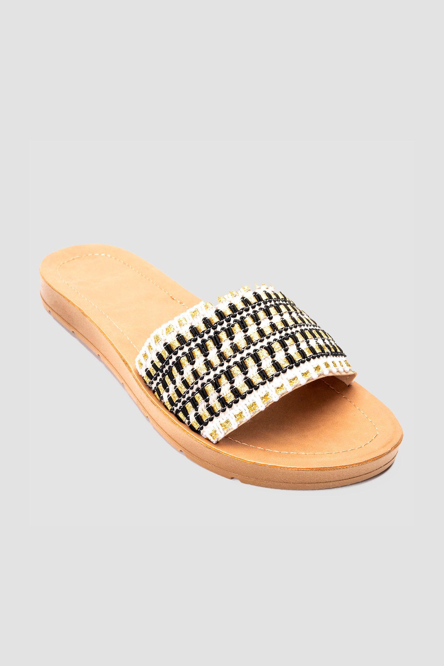 Sandalia Mujer Negro Bahar Chinitown-2