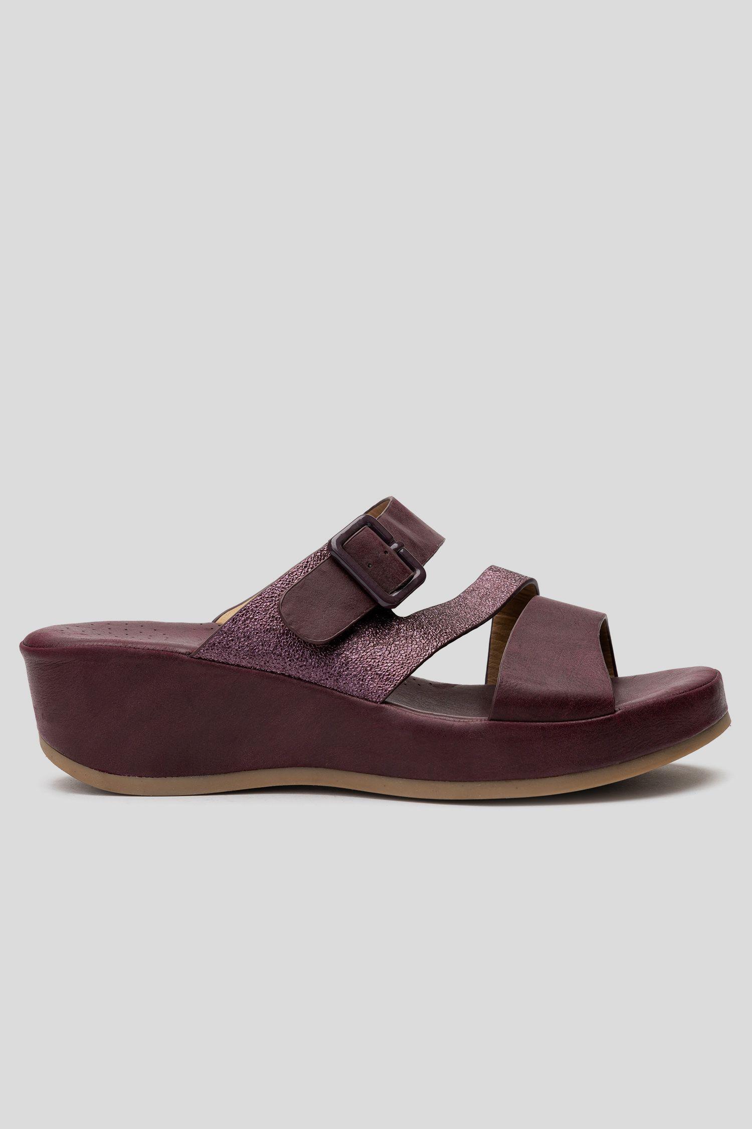 Sandalia Mujer Morado Caroline Chancleta-0