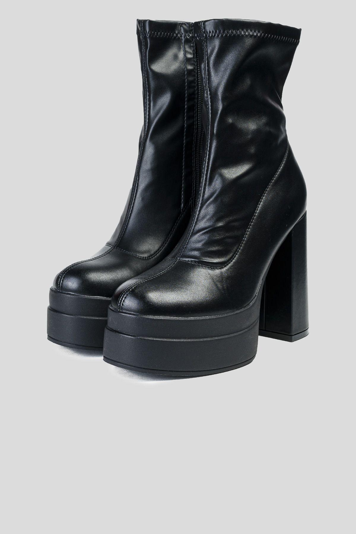 Bota Mujer Catalayna Negro Heriel-2