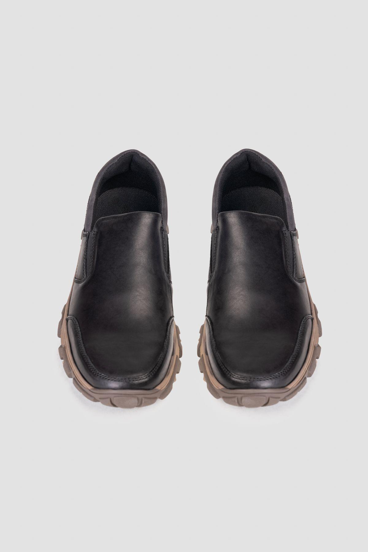 Zapato Hombre Negro Neizan Thunder Blue-3