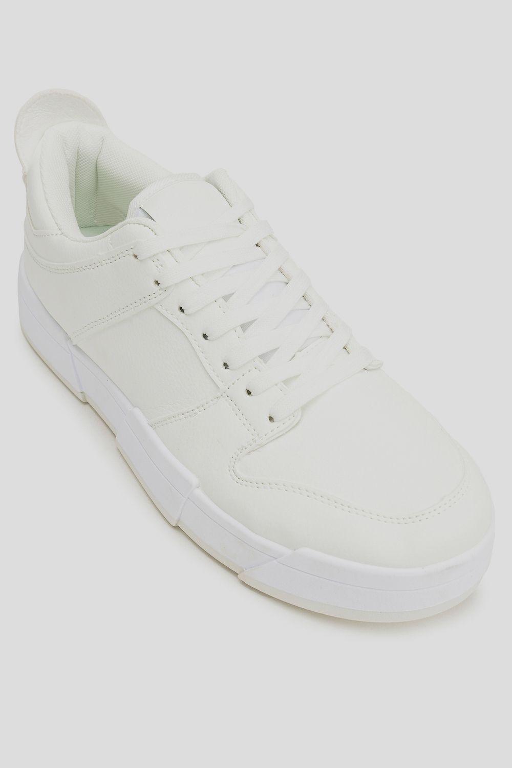 Zapatilla Hombre Blanco Papu Carbin-2