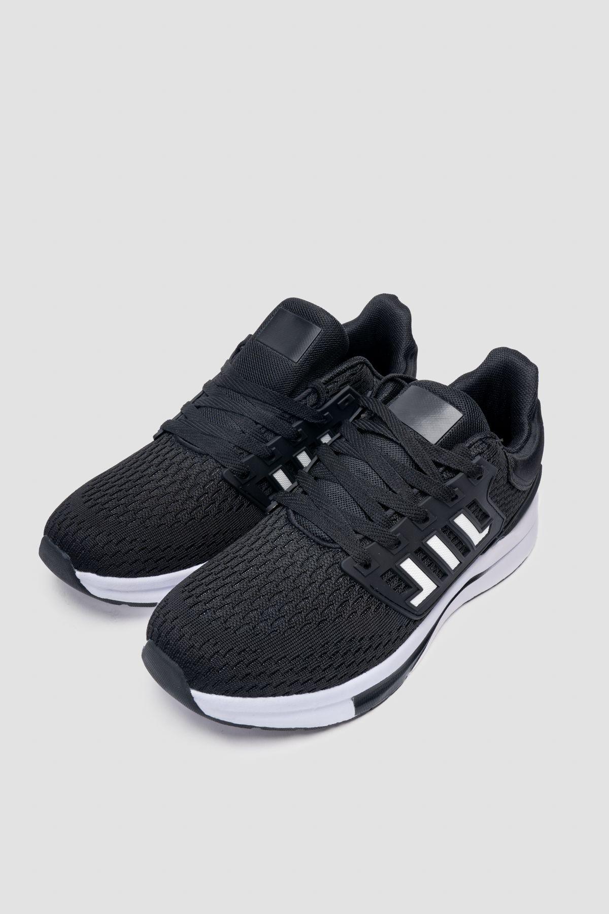 Zapatilla Hombre Negro Blanco Agustín Apóstol-3