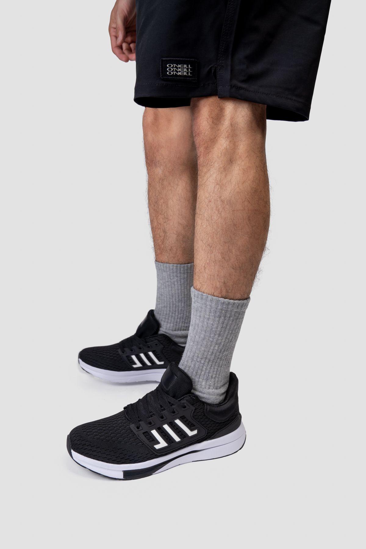 Zapatilla Hombre Negro Blanco Agustín Apóstol-1