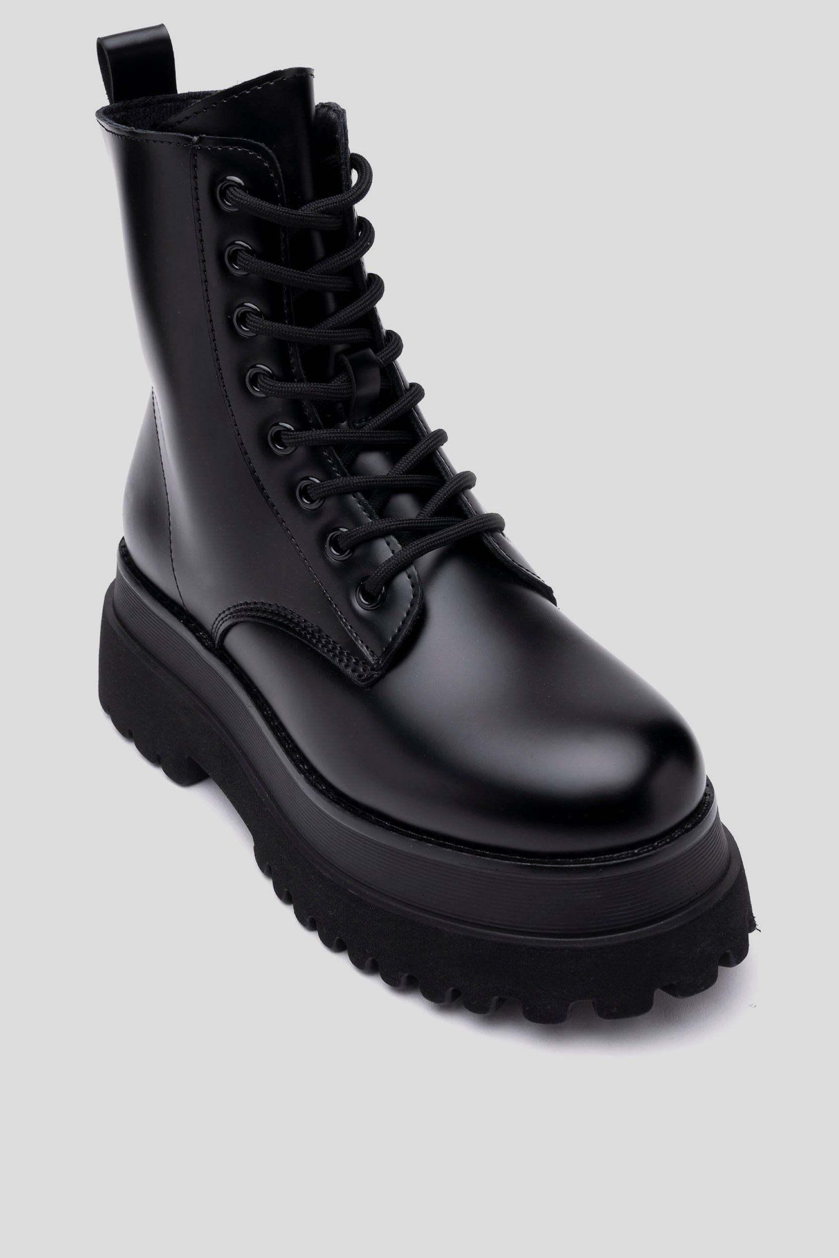 Botín Mujer Negro Dalila Apóstol-2