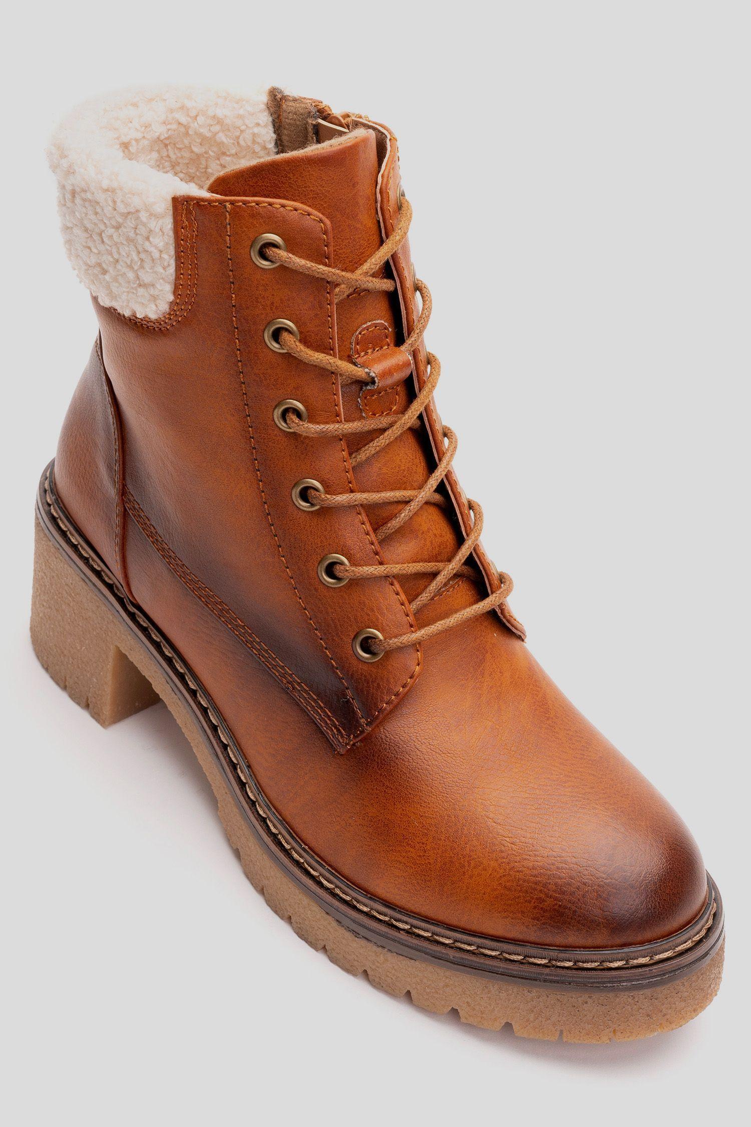 Botín Mujer Cafe July Chancleta-2