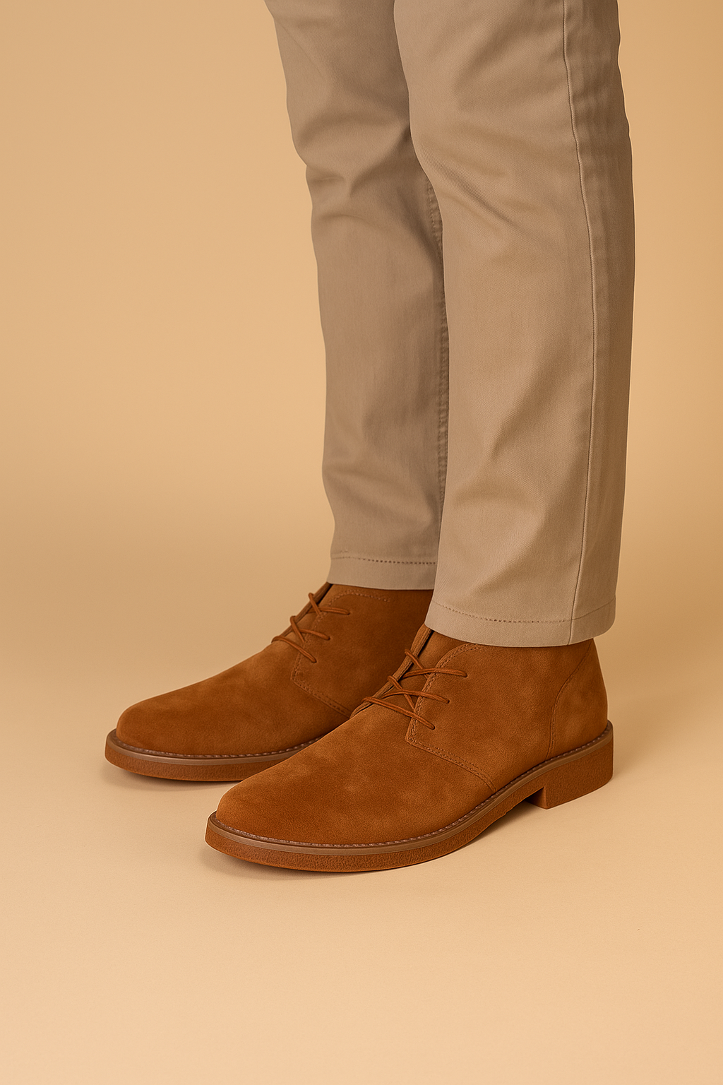 Botín Casual Hombre Café Carli Chinitown-3