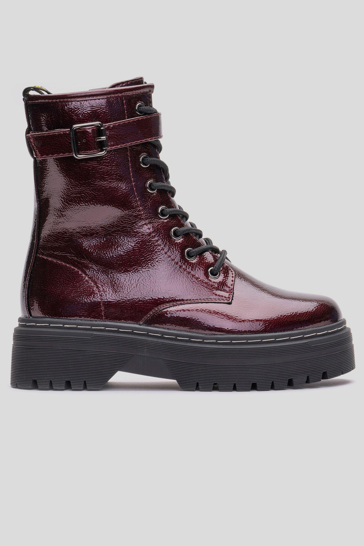 Bota Mujer Burdeo Pepa Chancleta-0